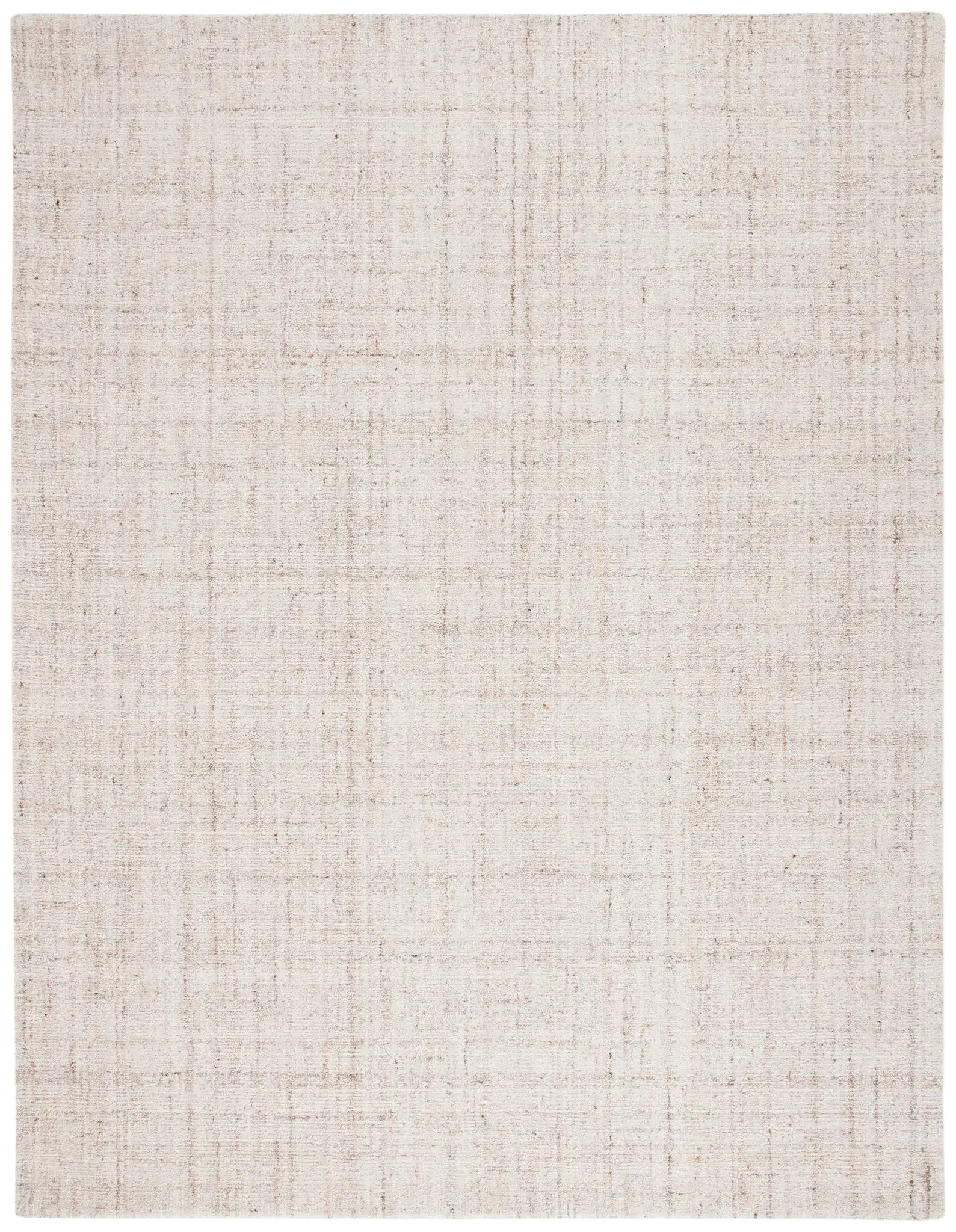 Abstract Linear Grid Hand-Tufted Rug swatch