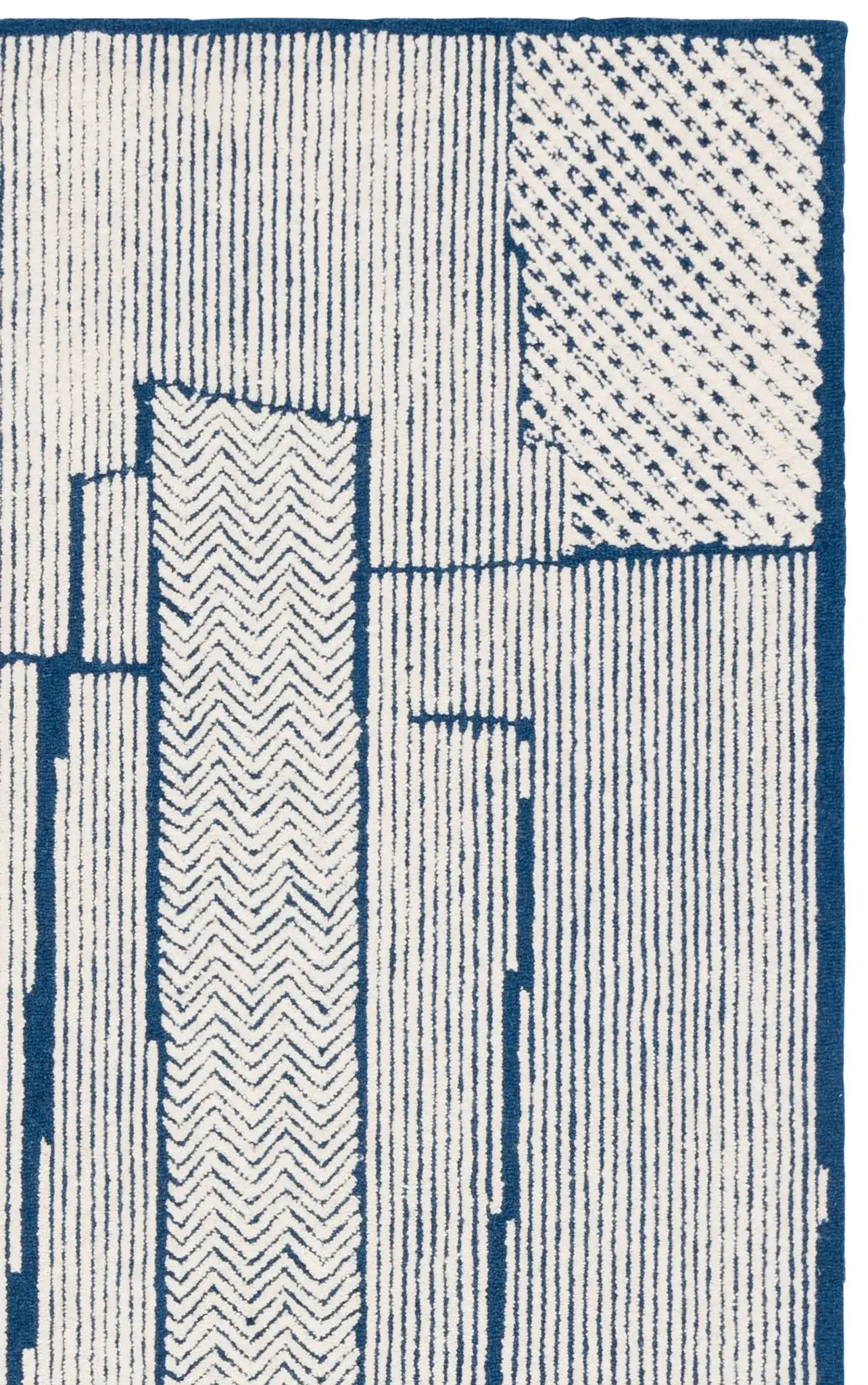 Ivory / Navy