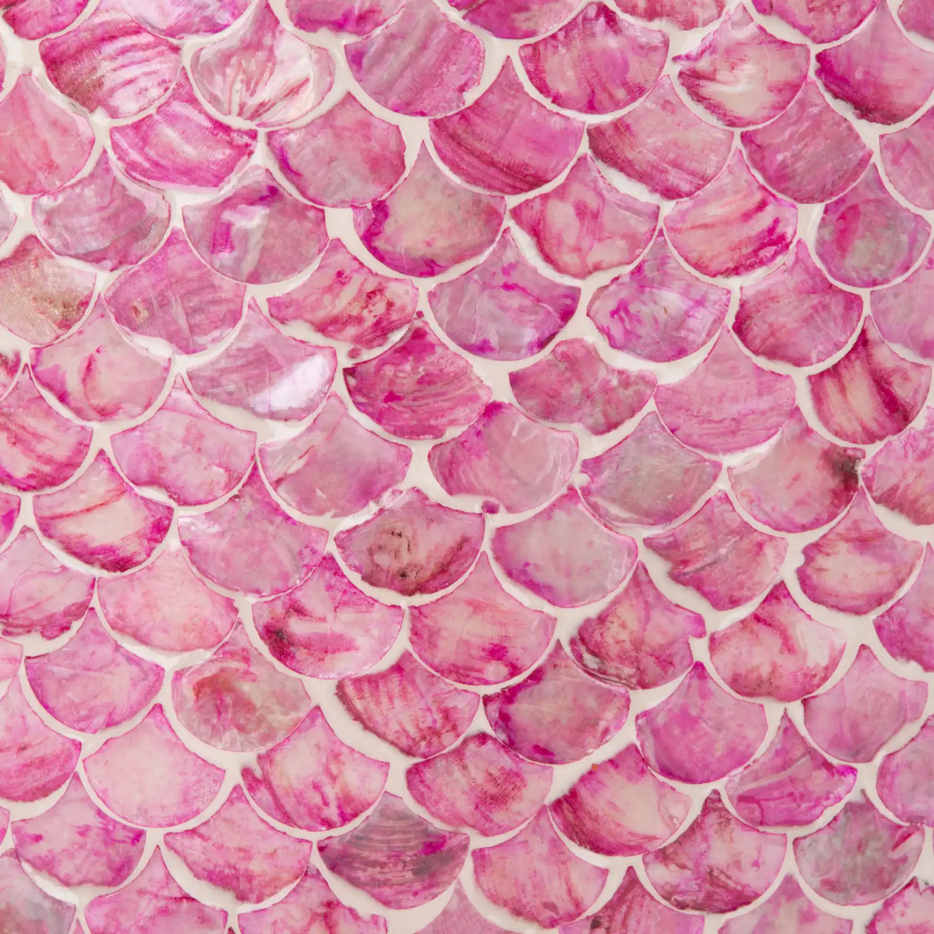 Emberlyn Round Accent Table in Pink, detail view