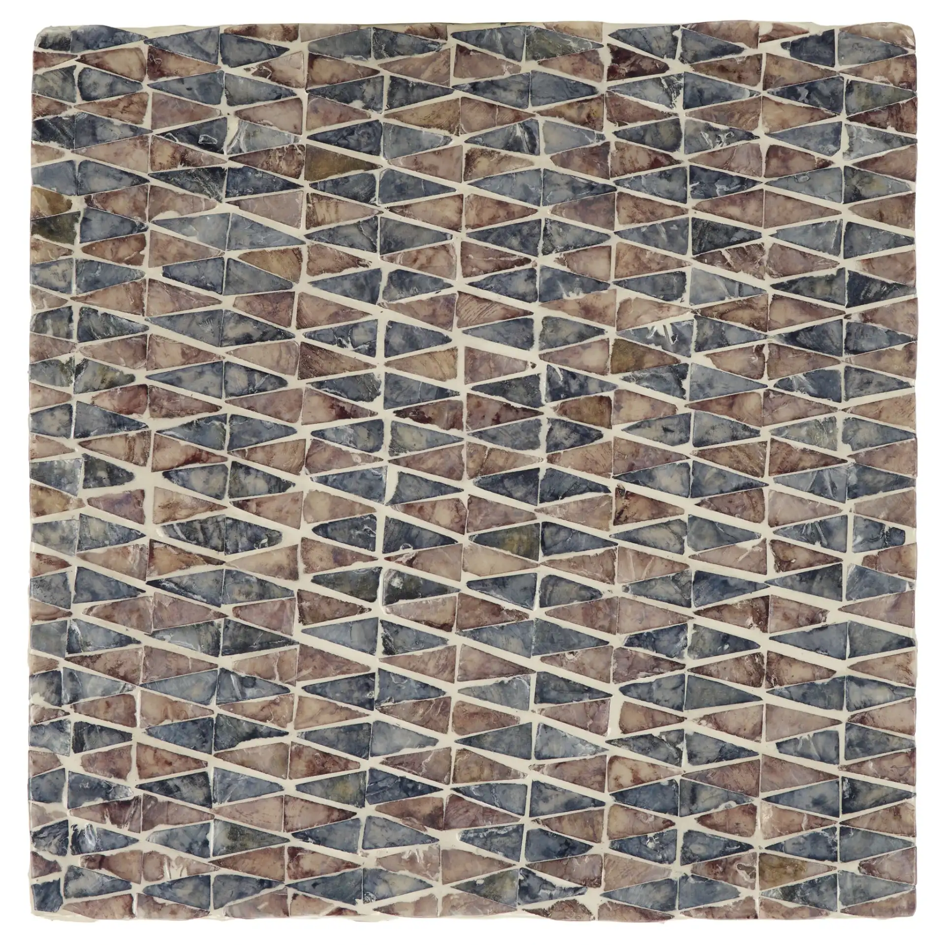 Nakisha Accent Table in Gray / Brown, detail view