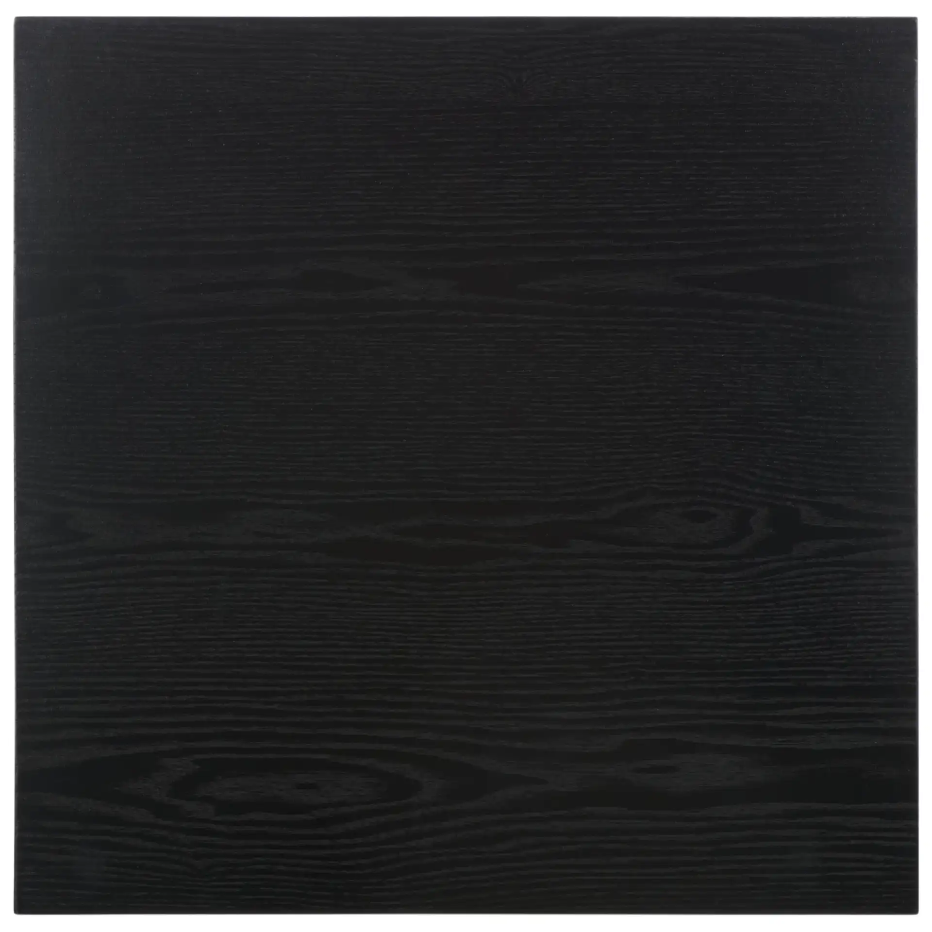 Aishu Accent Table in Black, detail view