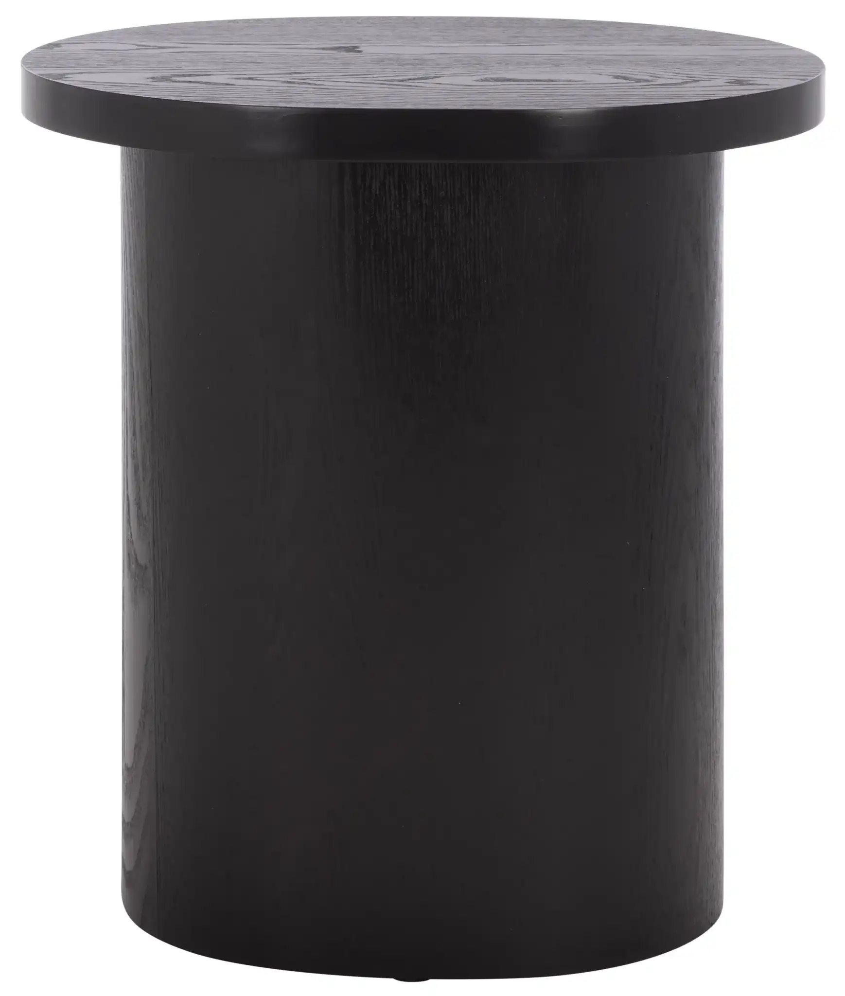 Ekon Round End Table in Black