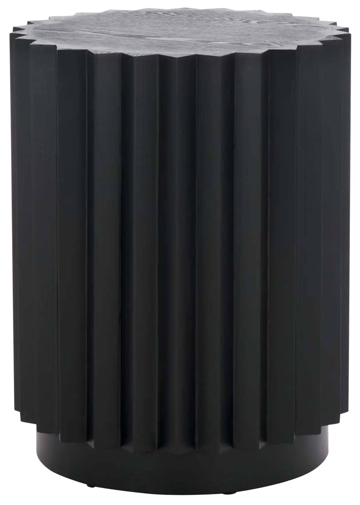 Arashi End Table in Black