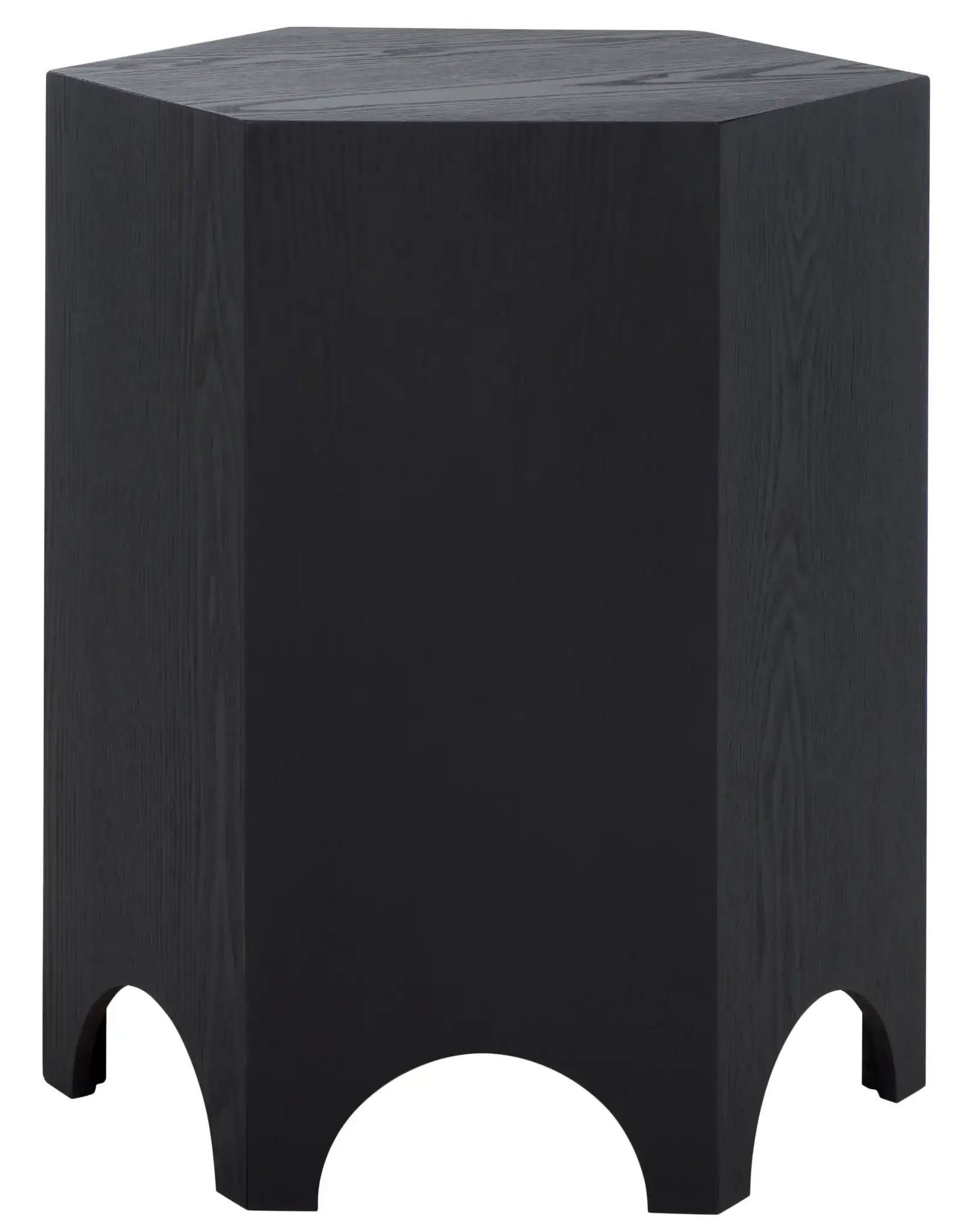 Barahan End Table in Black
