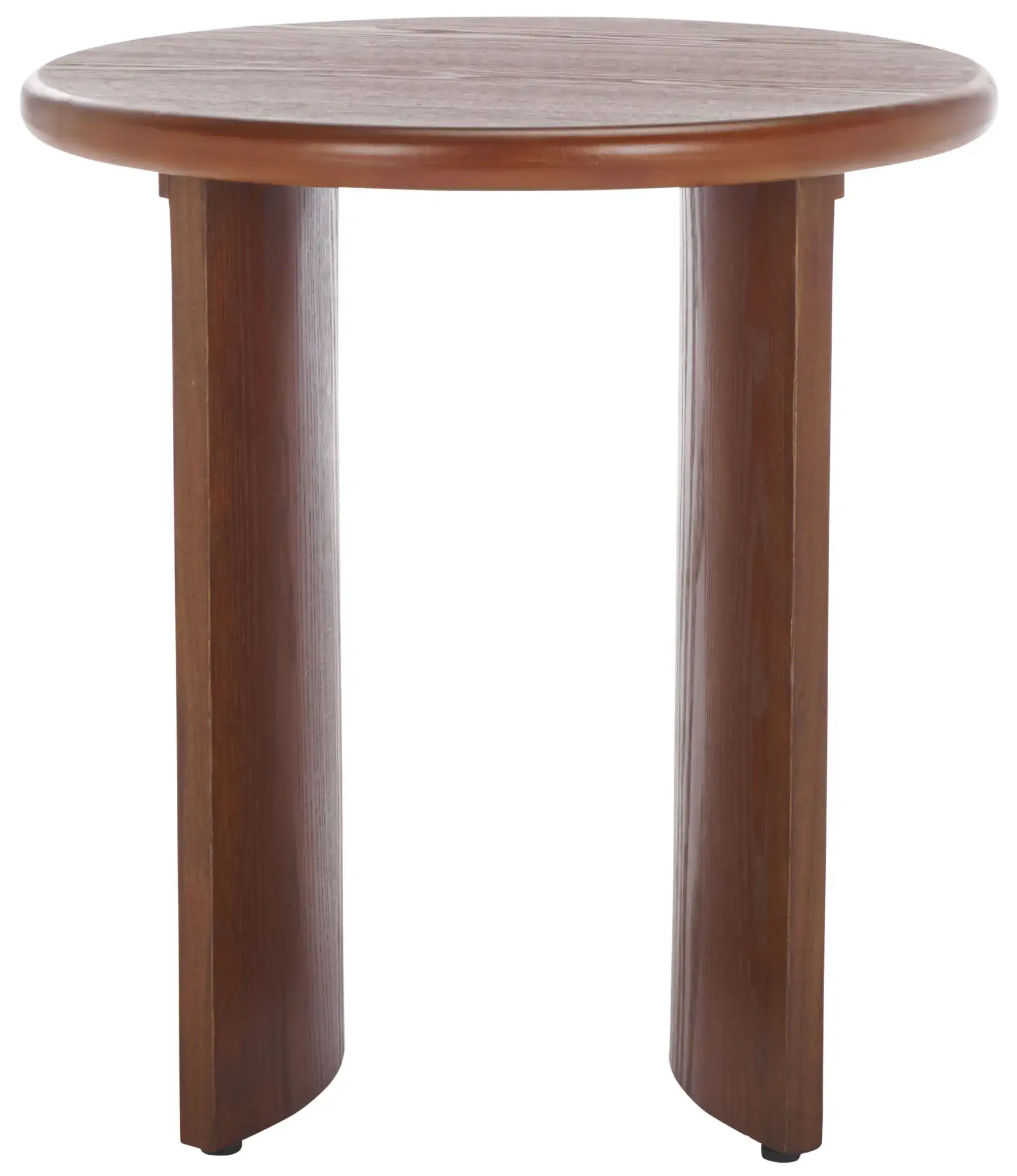 Alanka Round End Table in Black