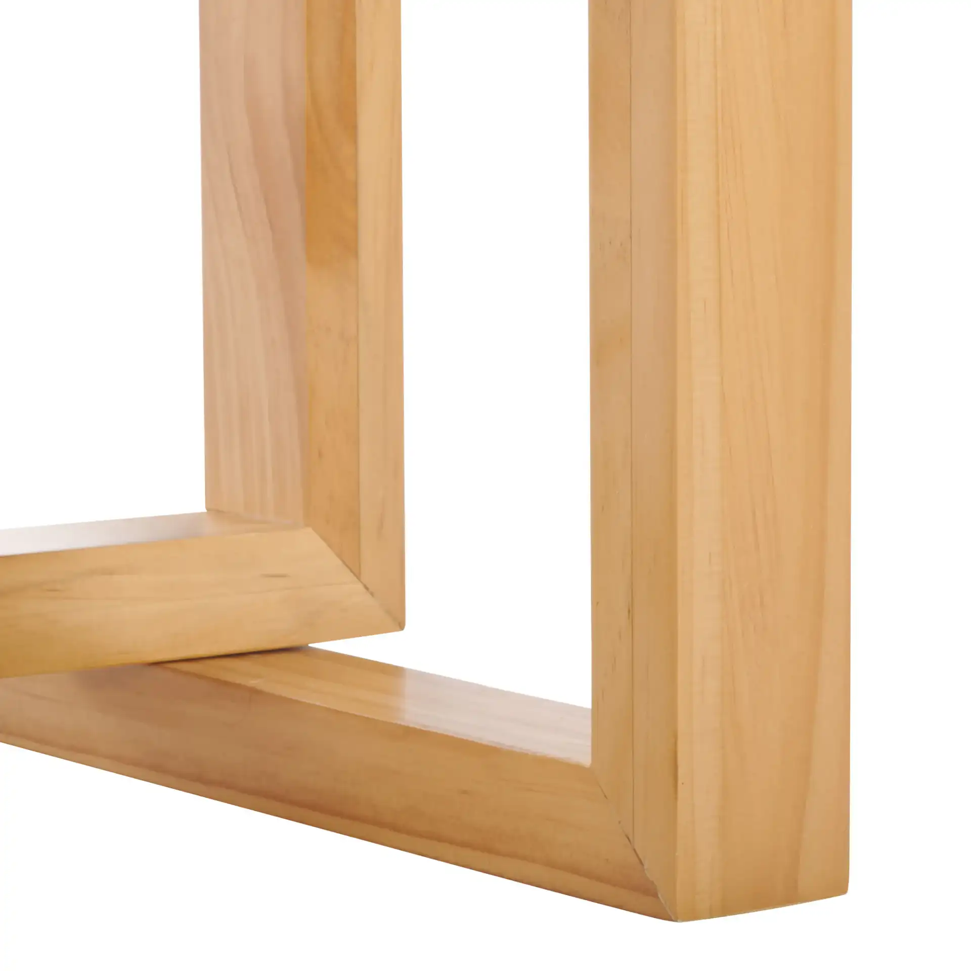 Otaki End Table in Natural, detail view