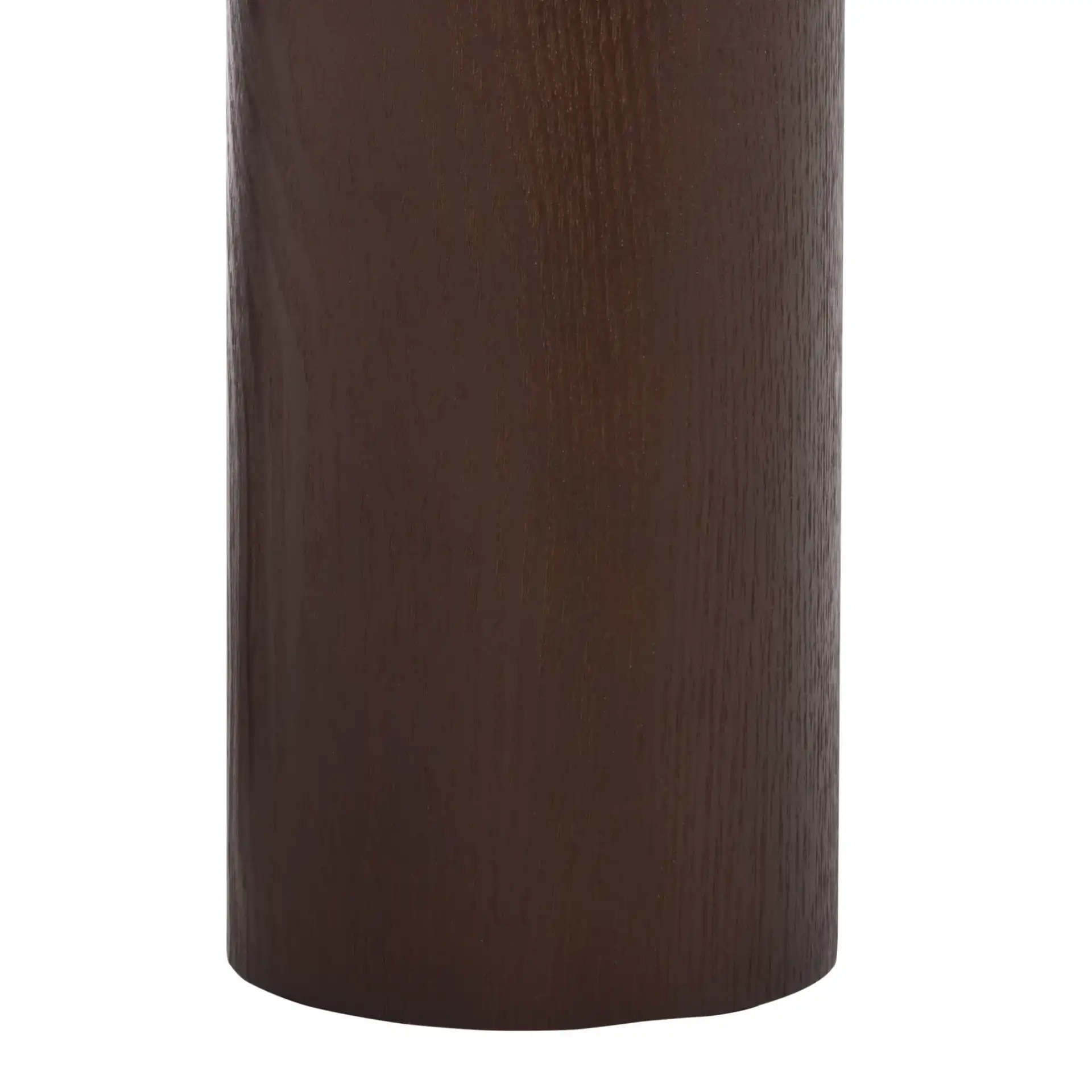 Ohana Accent Table in Dark Brown, detail view