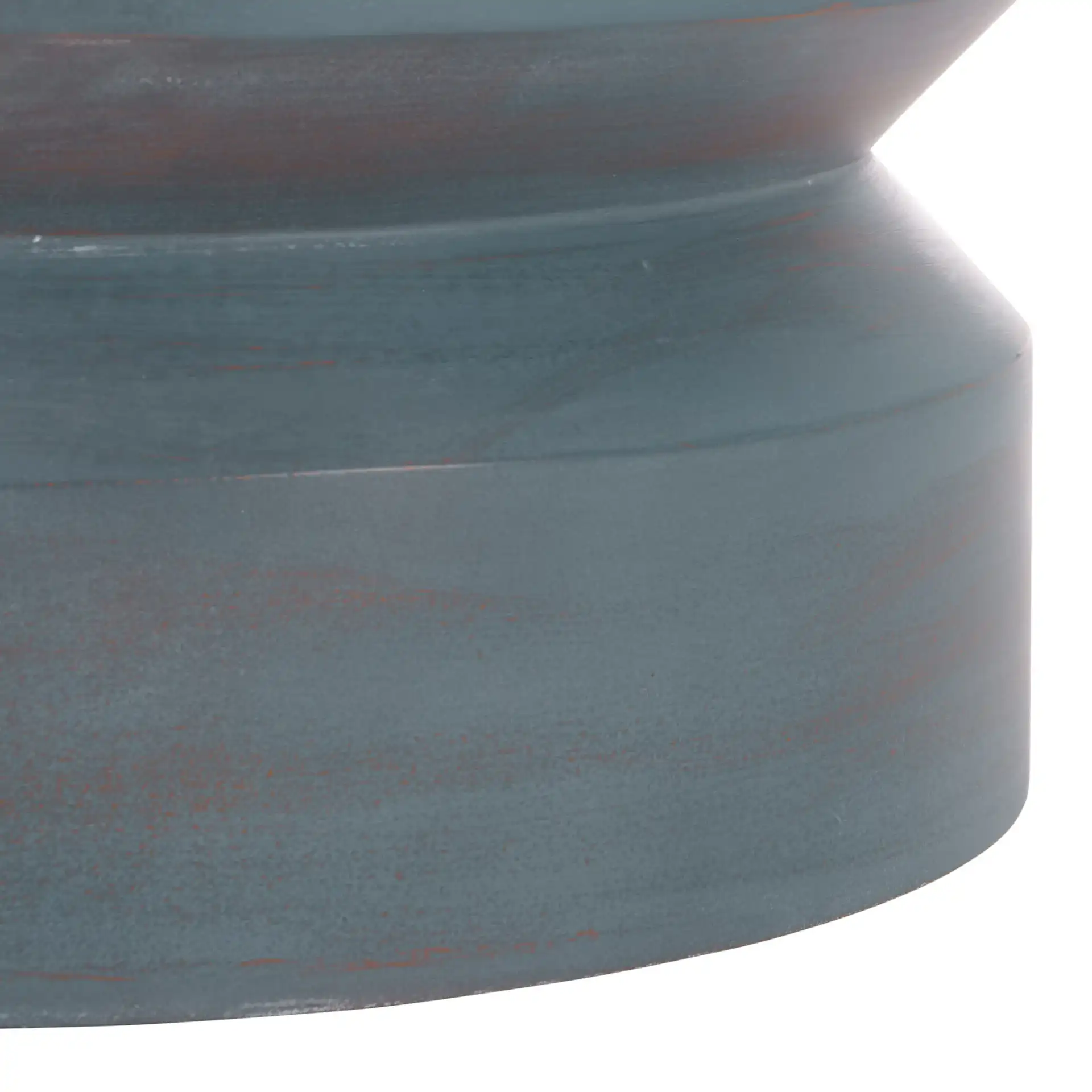 Joscelyne Accent Table in Antique Blue, detail view
