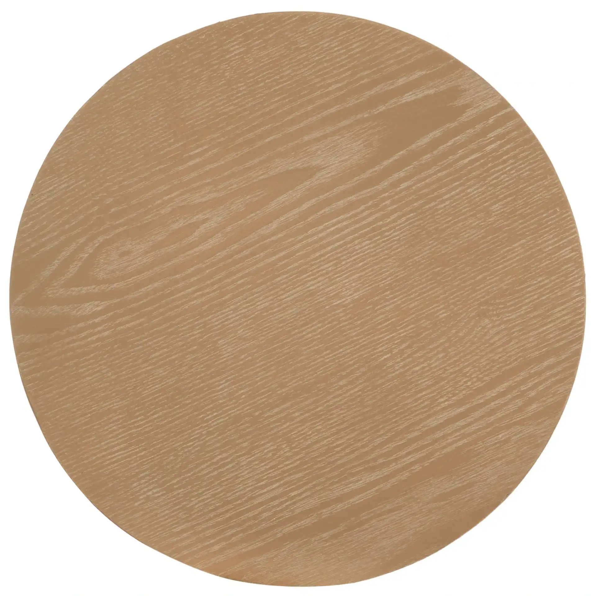 Radix Tall Accent Table in Bleached White, detail view