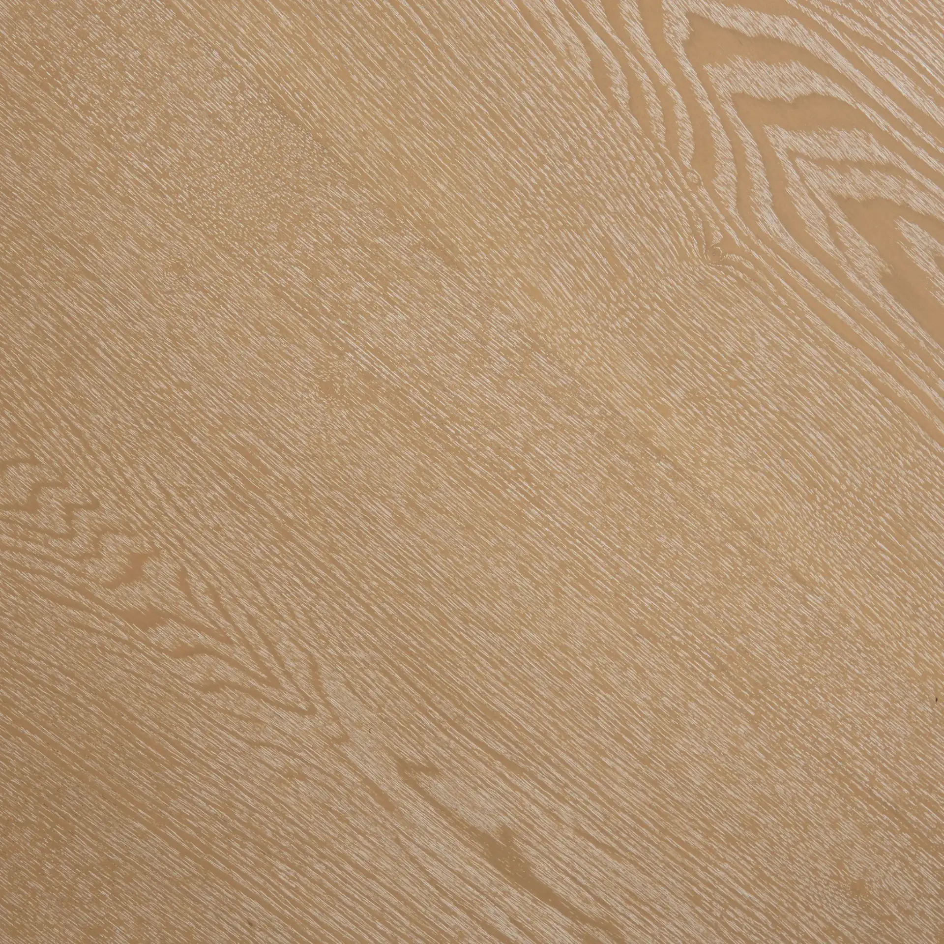 Radix Round Accent Table in Bleached White, detail view