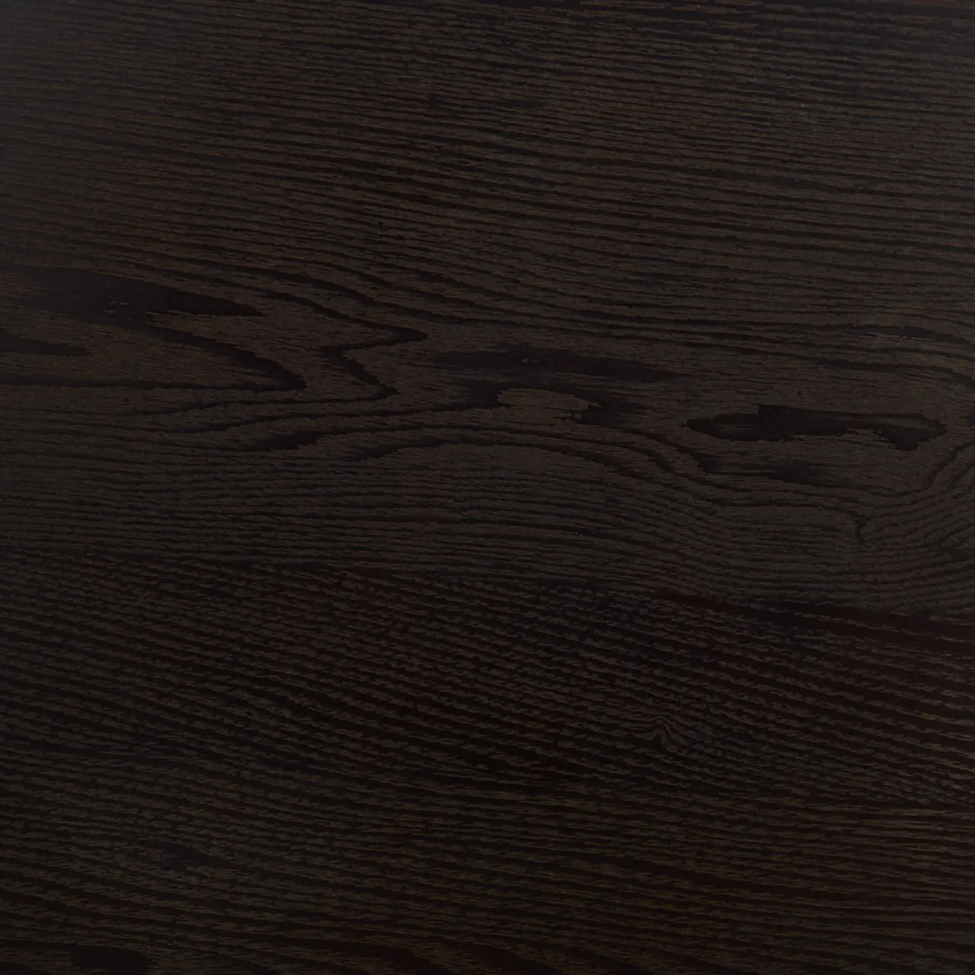 Najah Round Accent Table in Dark Brown, detail view