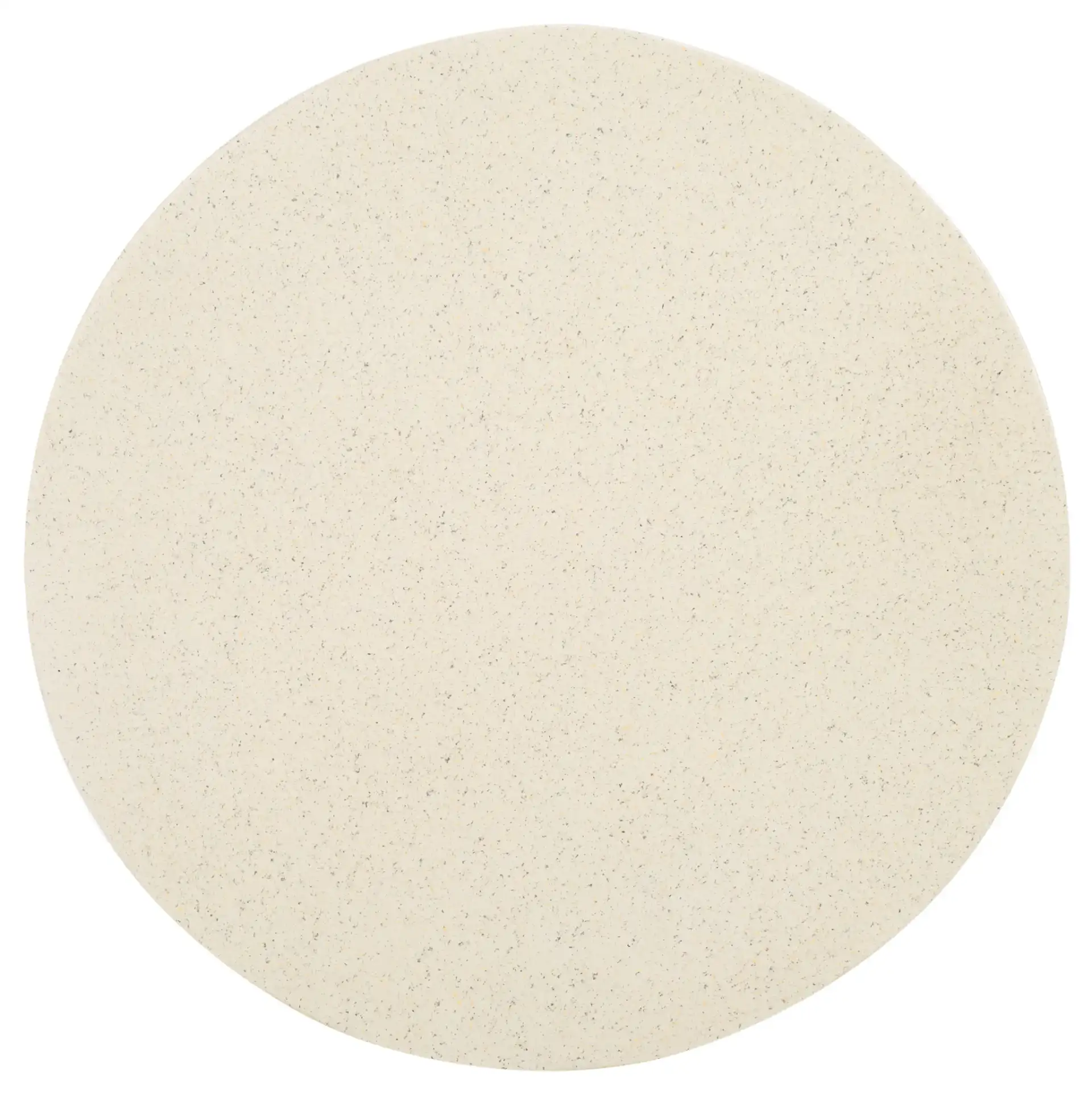 Austyn Hourglass Accent Table in White, detail view