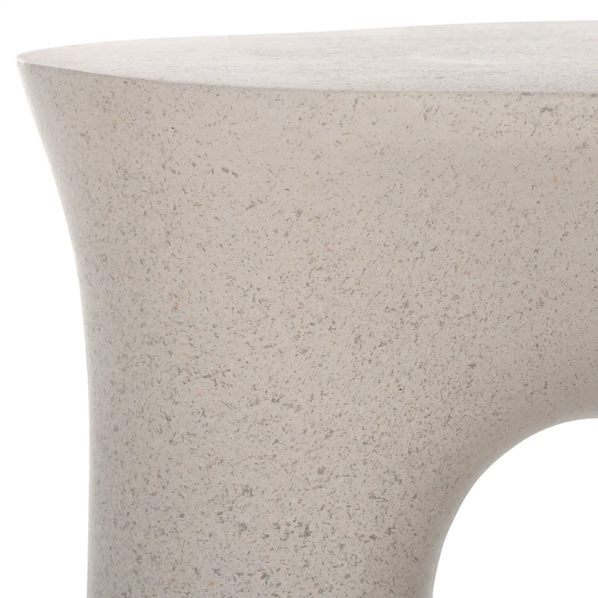 Irelyn Accent Table in Gray in a styled room