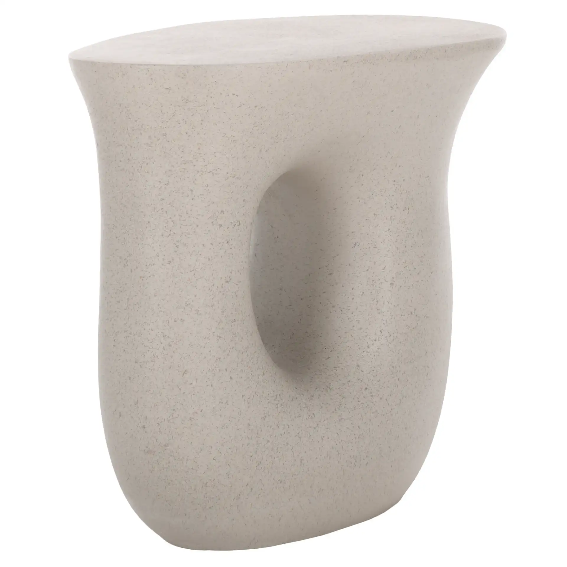 Irelyn Accent Table in Gray, detail view