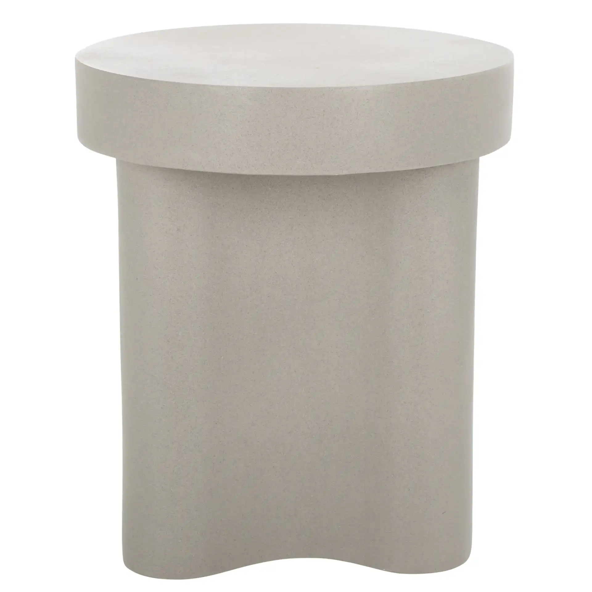 Kadence Accent Table in Gray, detail view
