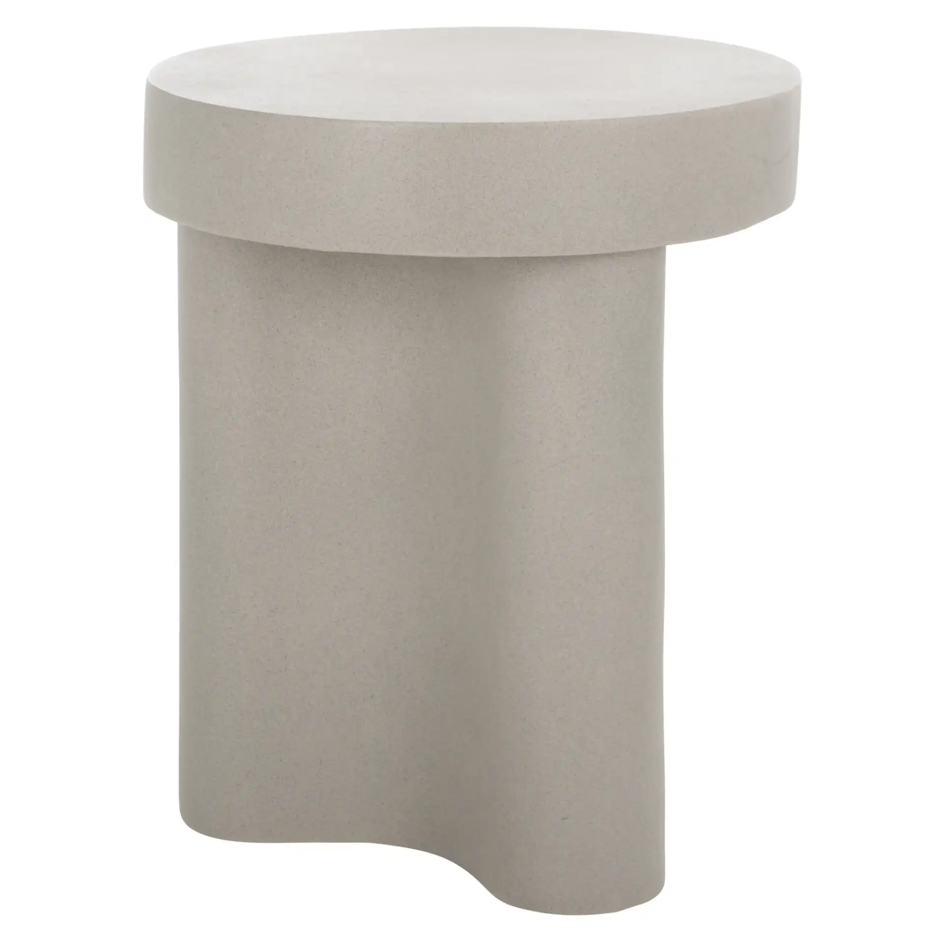 Kadence Accent Table in Gray, detail view