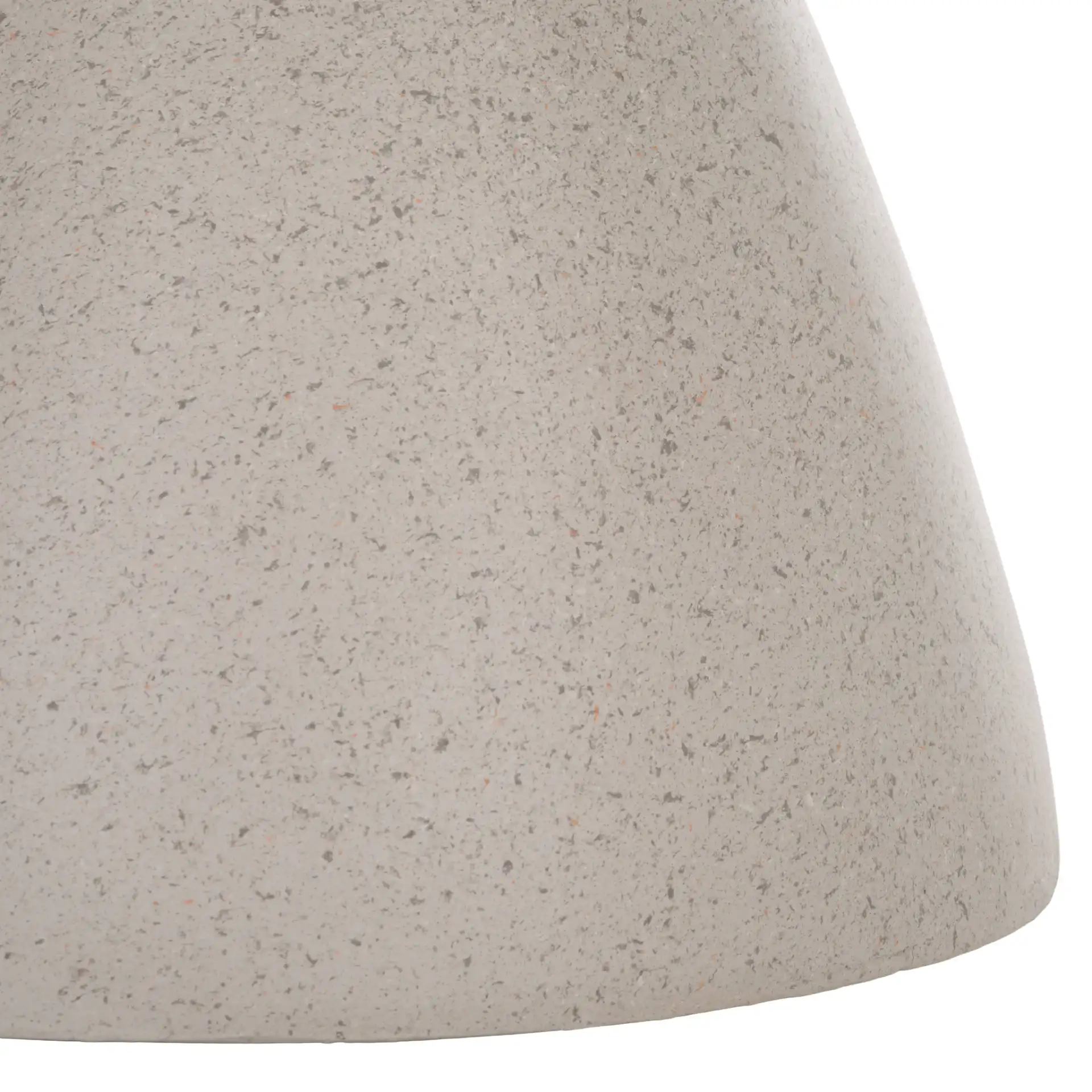 Atley Accent Table in Gray, detail view