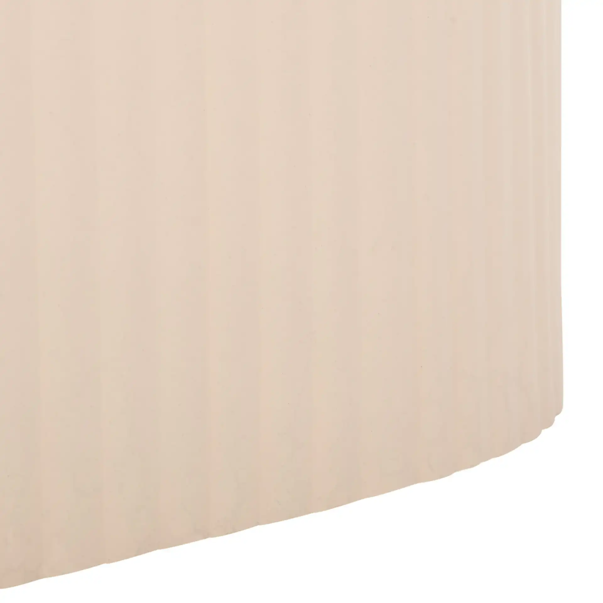 Mtp Small Ceramic Side Table in Beige Ceramic / Beige, detail view