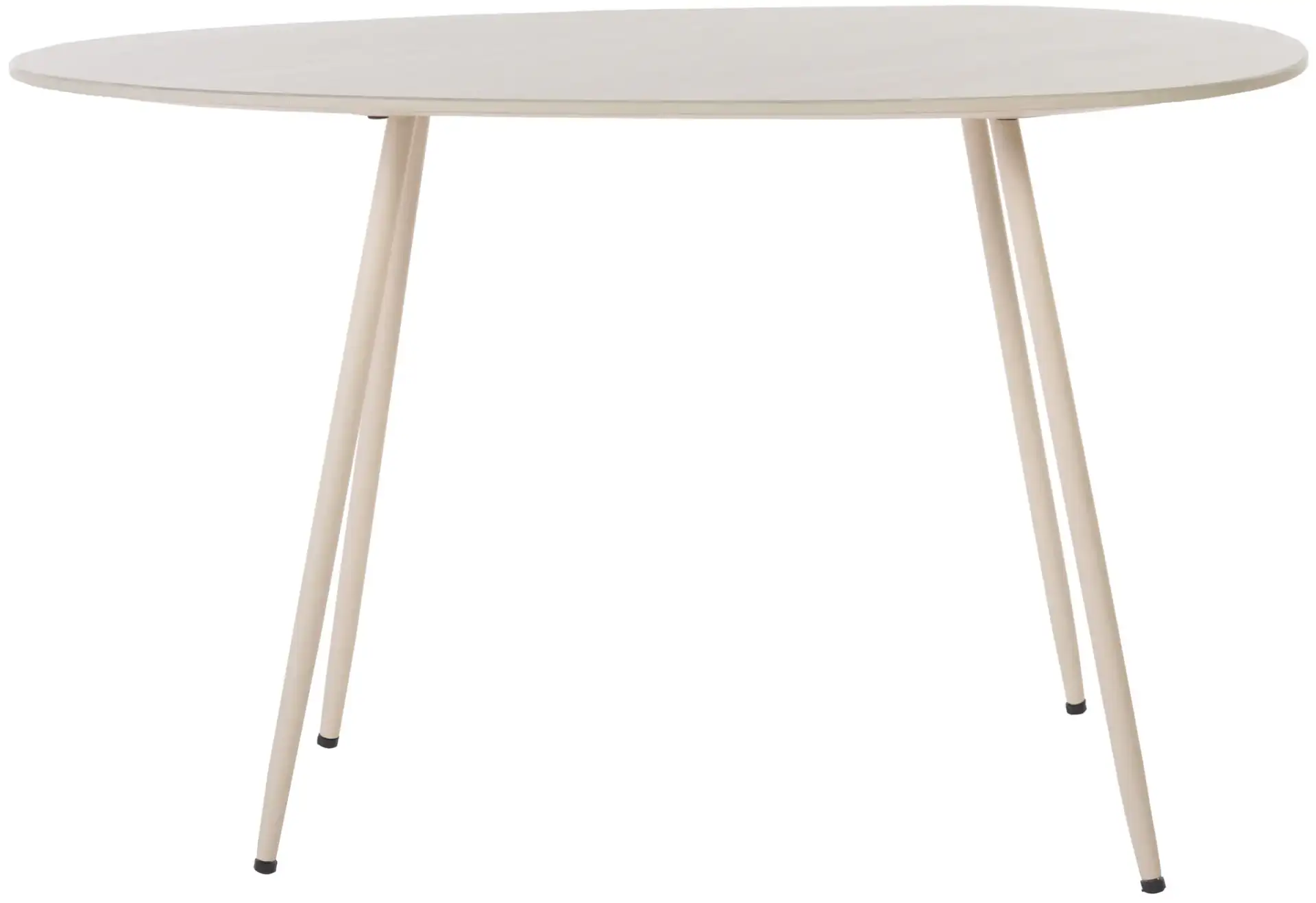 Mint Large Ceramic Side Table in Beige Ceramic / Beige
