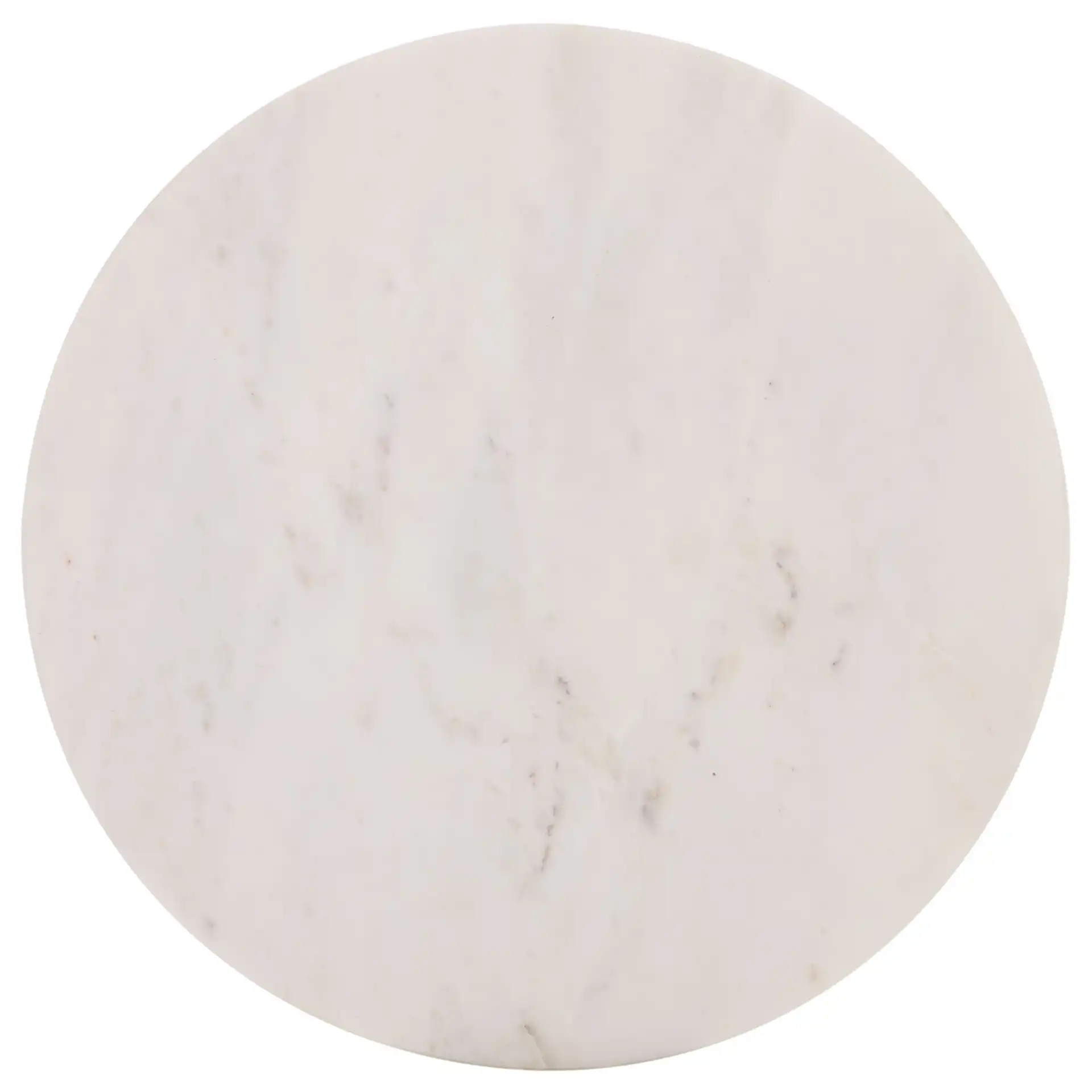 Paulon Side Table in Cream / White, detail view