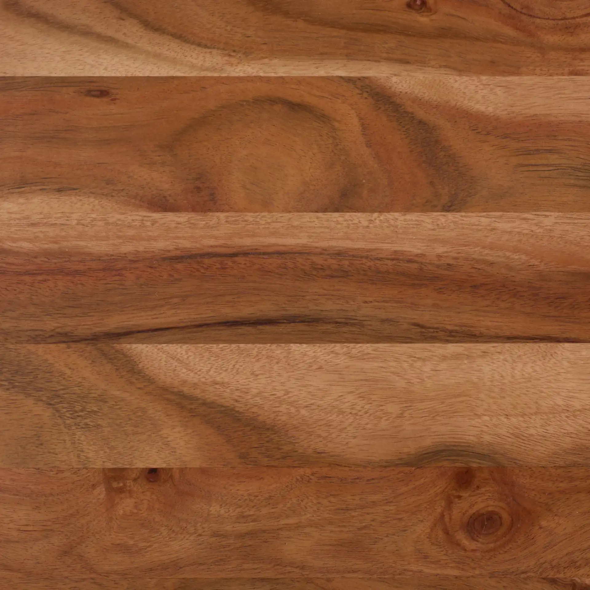 Amabu Accent Table in Walnut, detail view