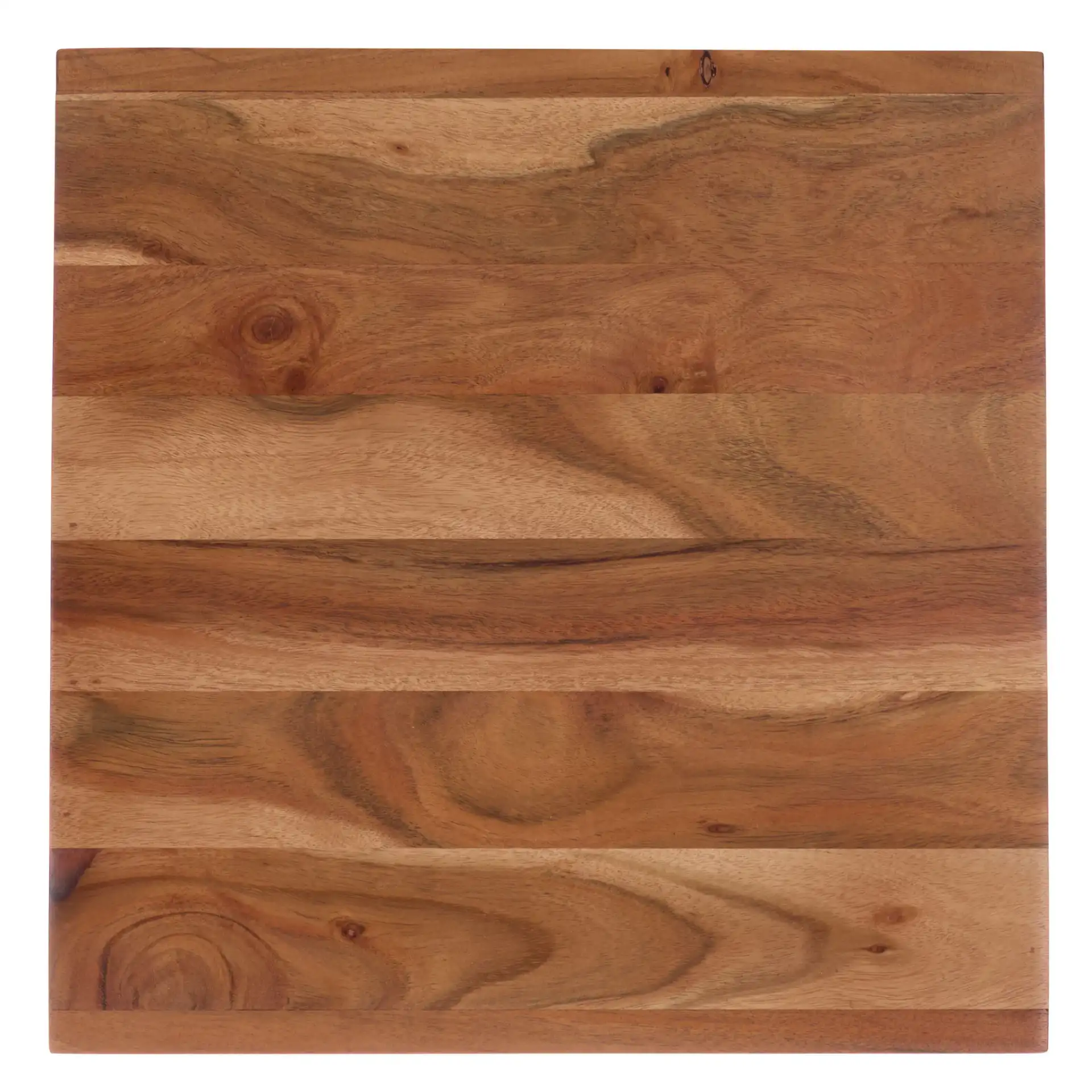 Amabu Accent Table in Walnut, detail view