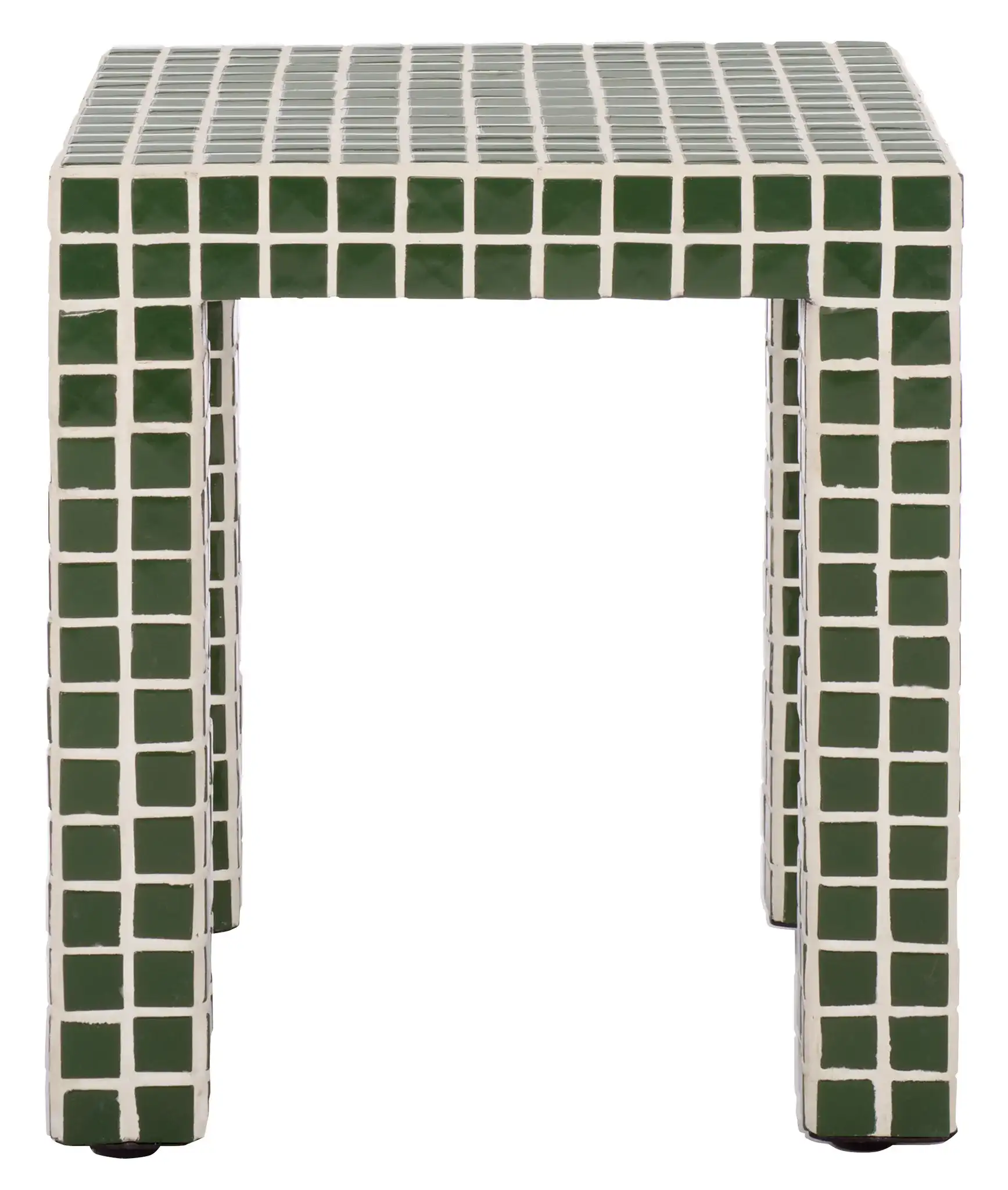 Hotaru Accent Table in Dark Green