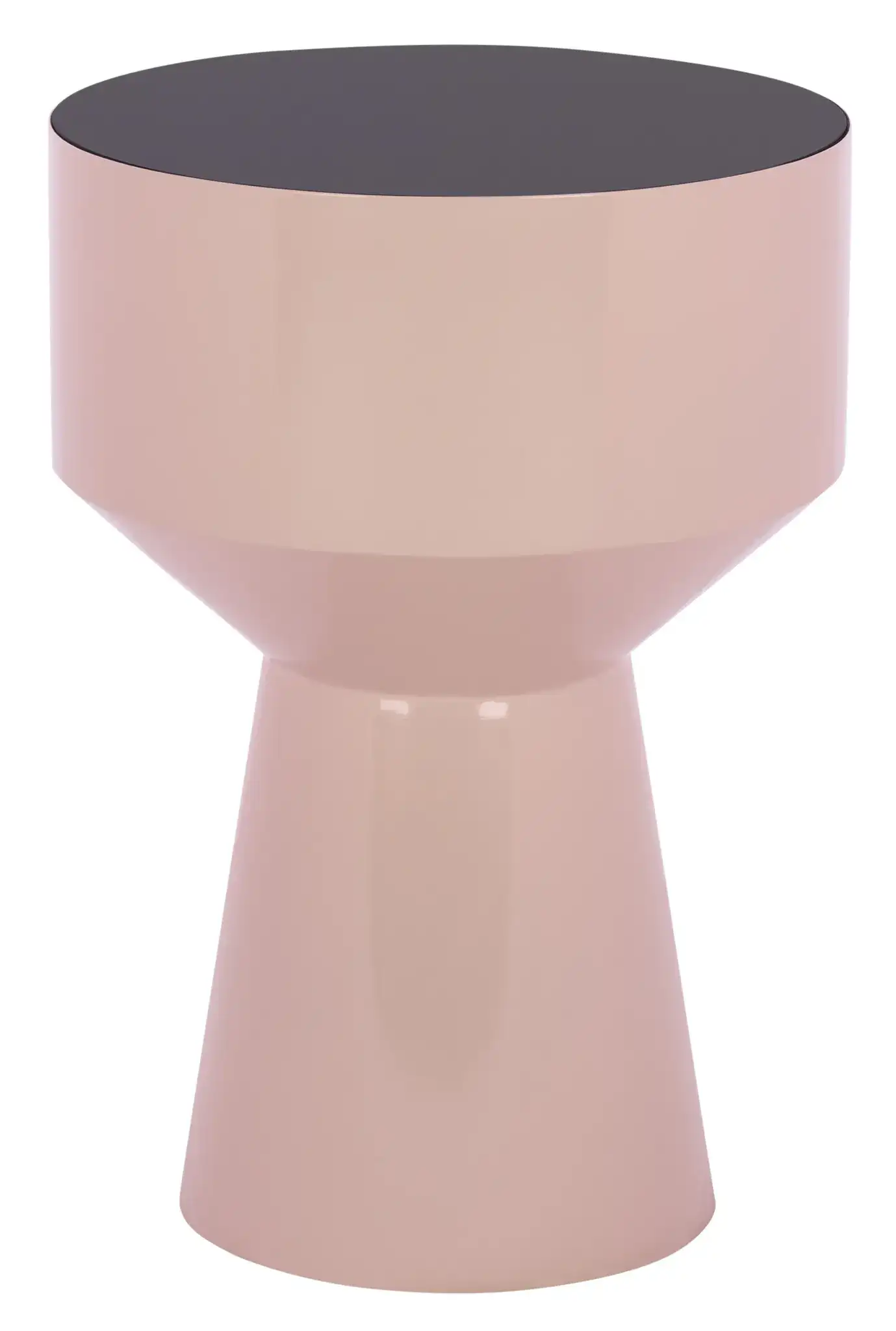 Sumiko Accent Table in Black / Taupe