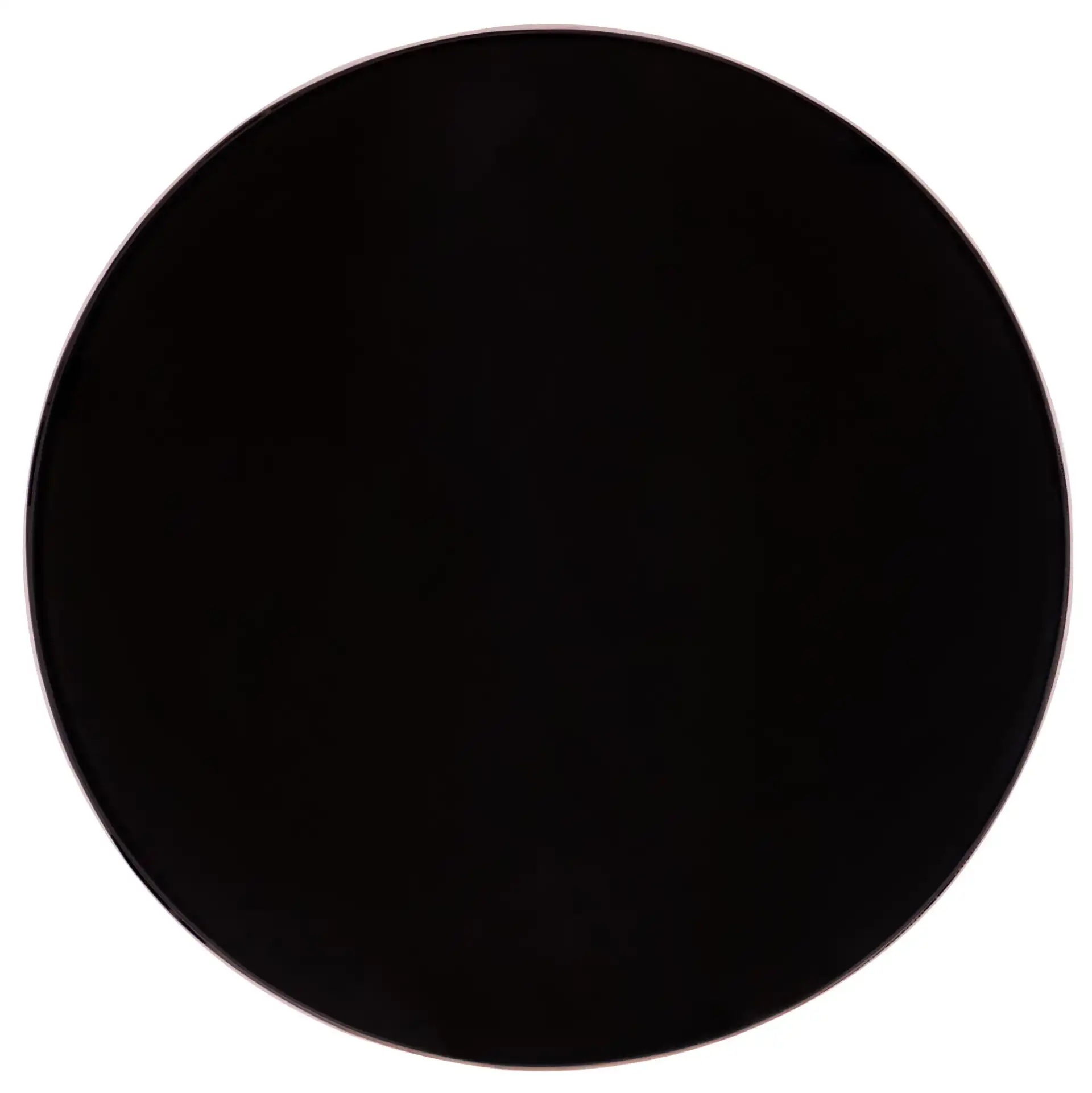 Sumiko Accent Table in Black / Taupe, detail view