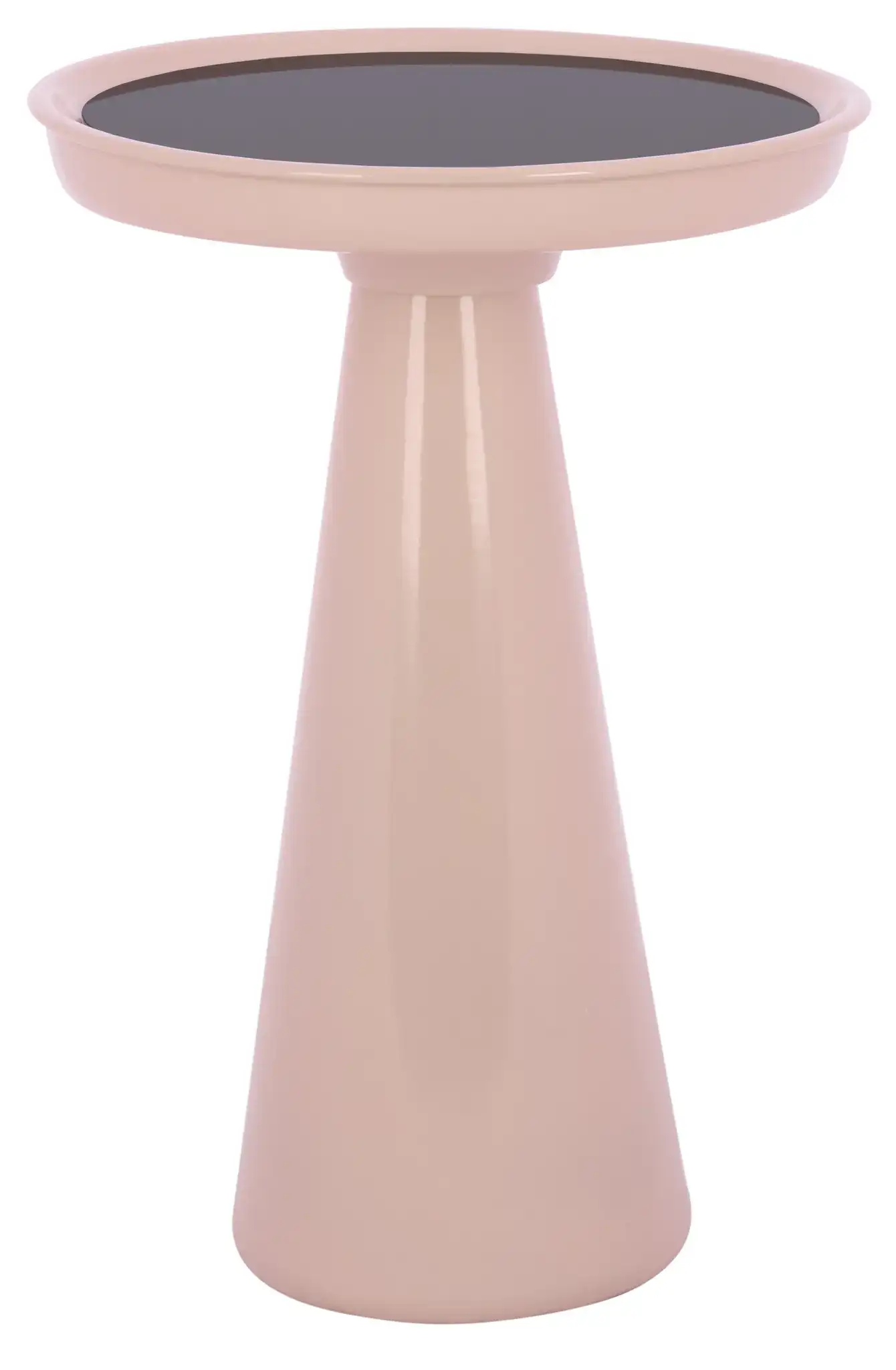 Hikuma Accent Table in Black / Taupe