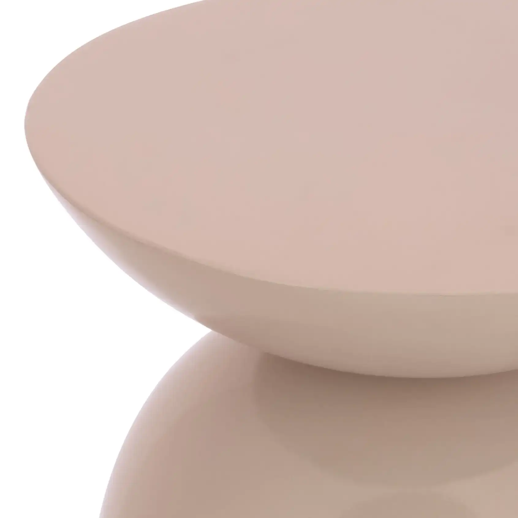 Nobuma Accent Table in Beige / Green in a styled room