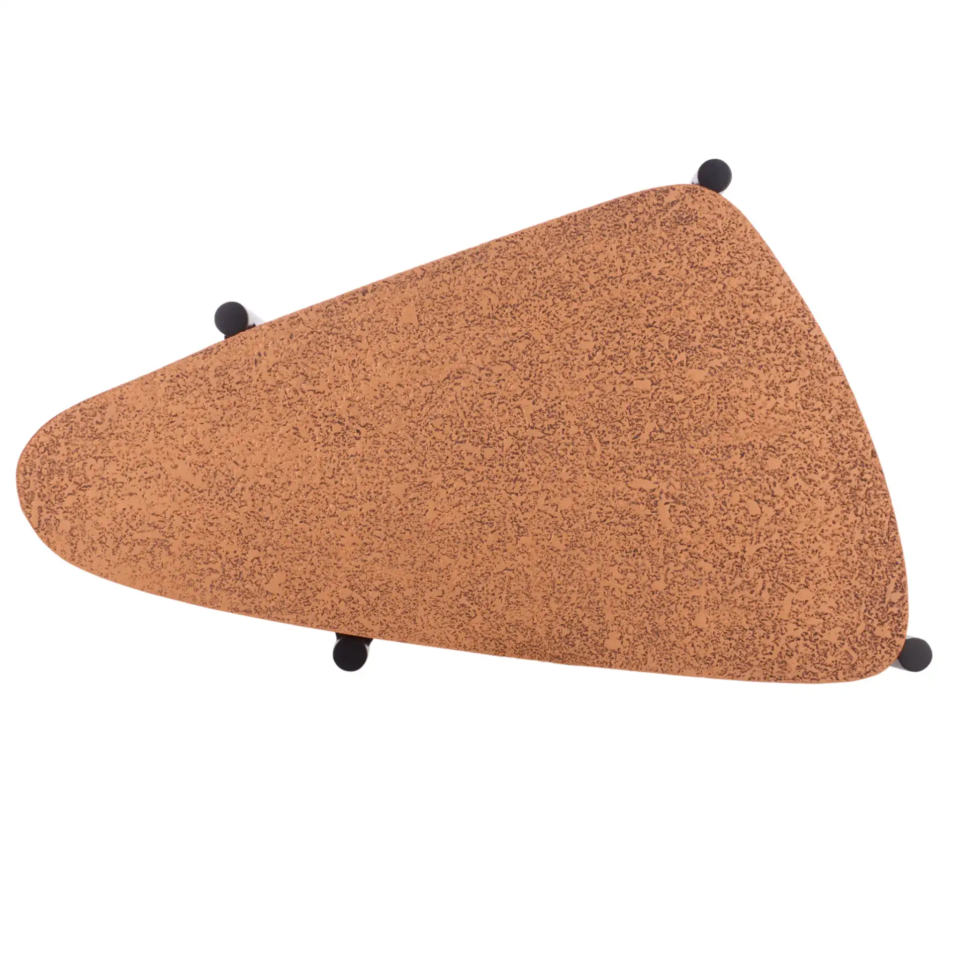 Sado Accent Table in Brown / Black, detail view