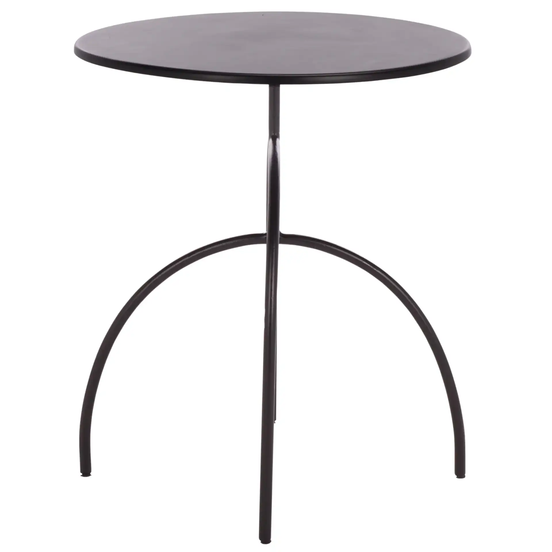 Ronin Accent Table in Black, detail view