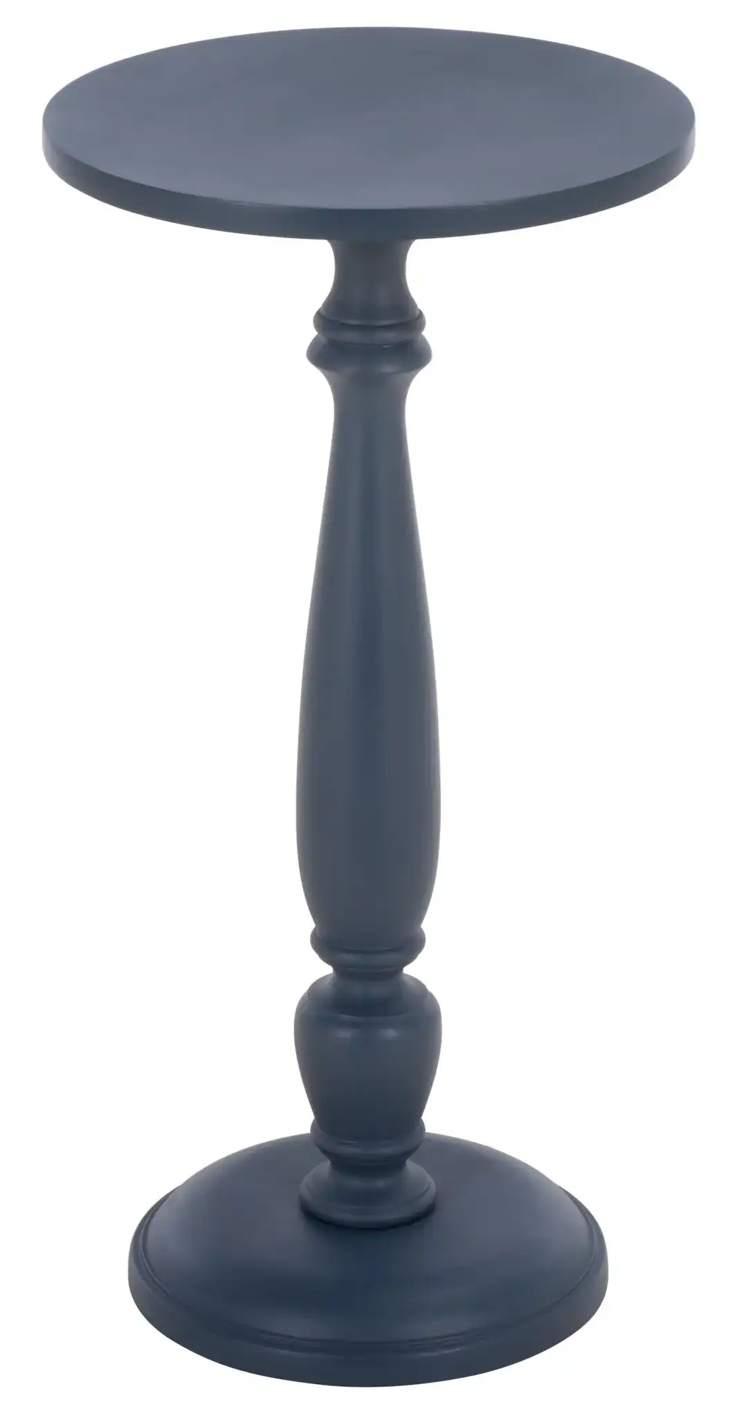 Rhue Accent Table in Navy Blue