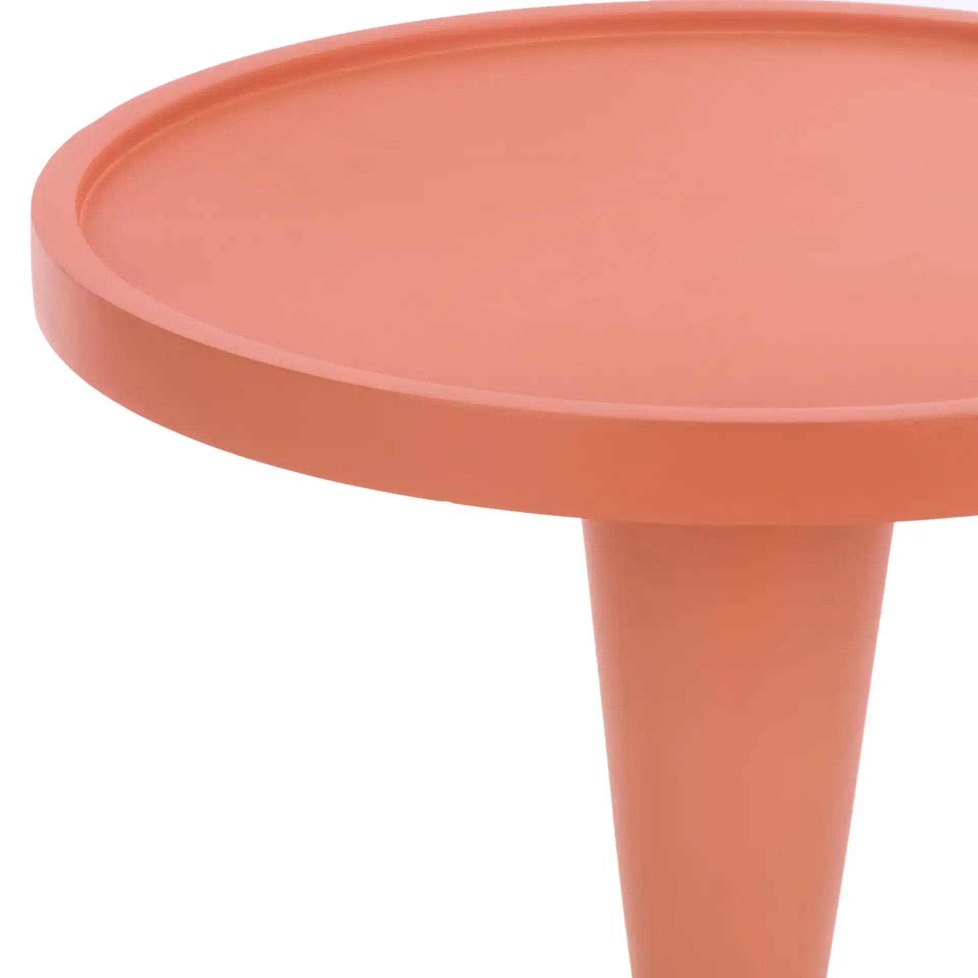 Omid Accent Table in Pink in a styled room