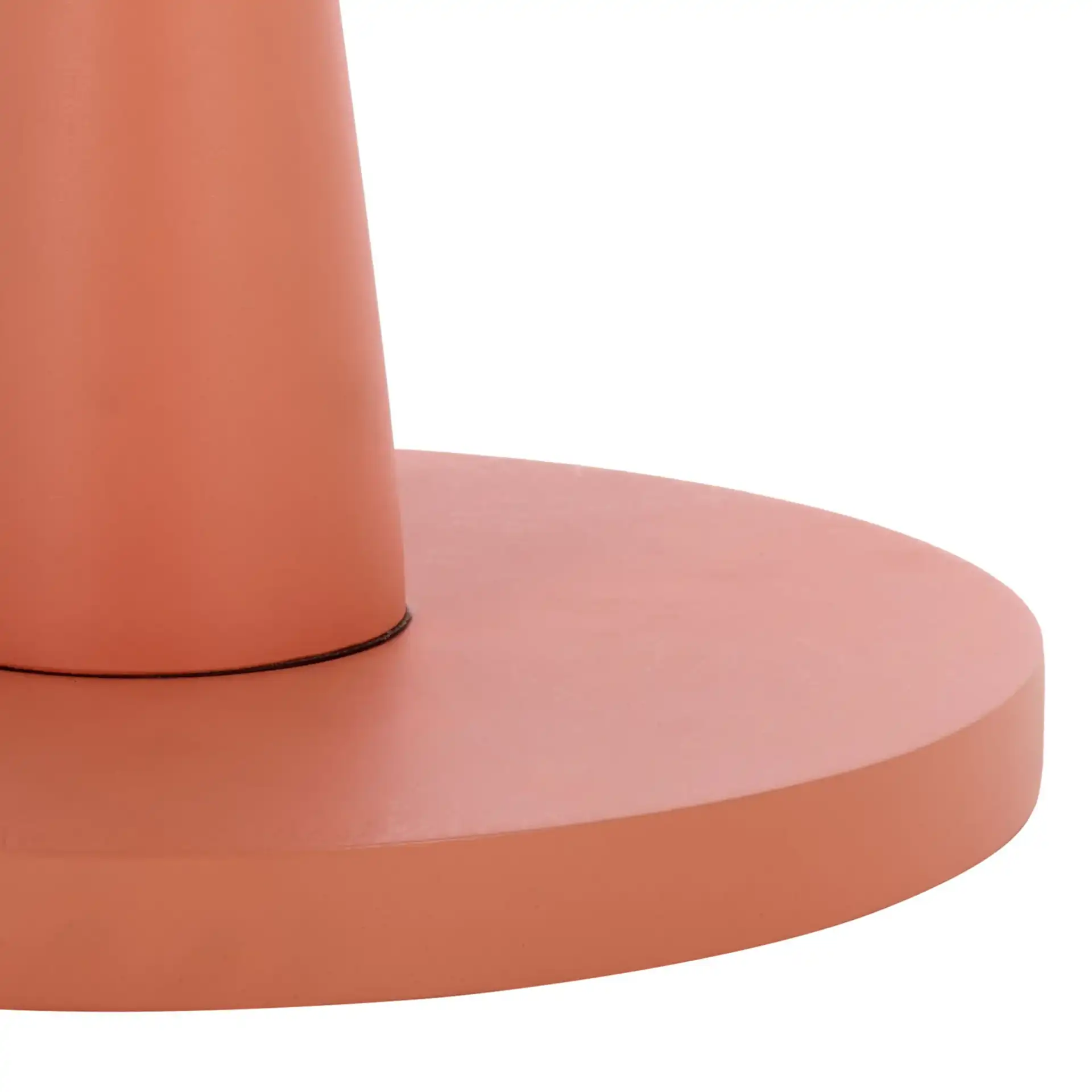 Omid Accent Table in Pink, detail view