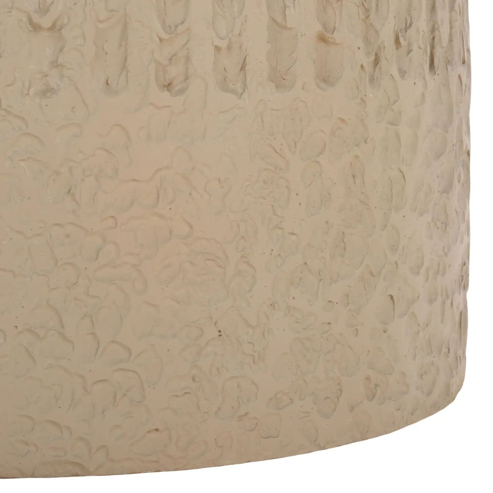 Venti Accent Table in Taupe / Black Marble, detail view