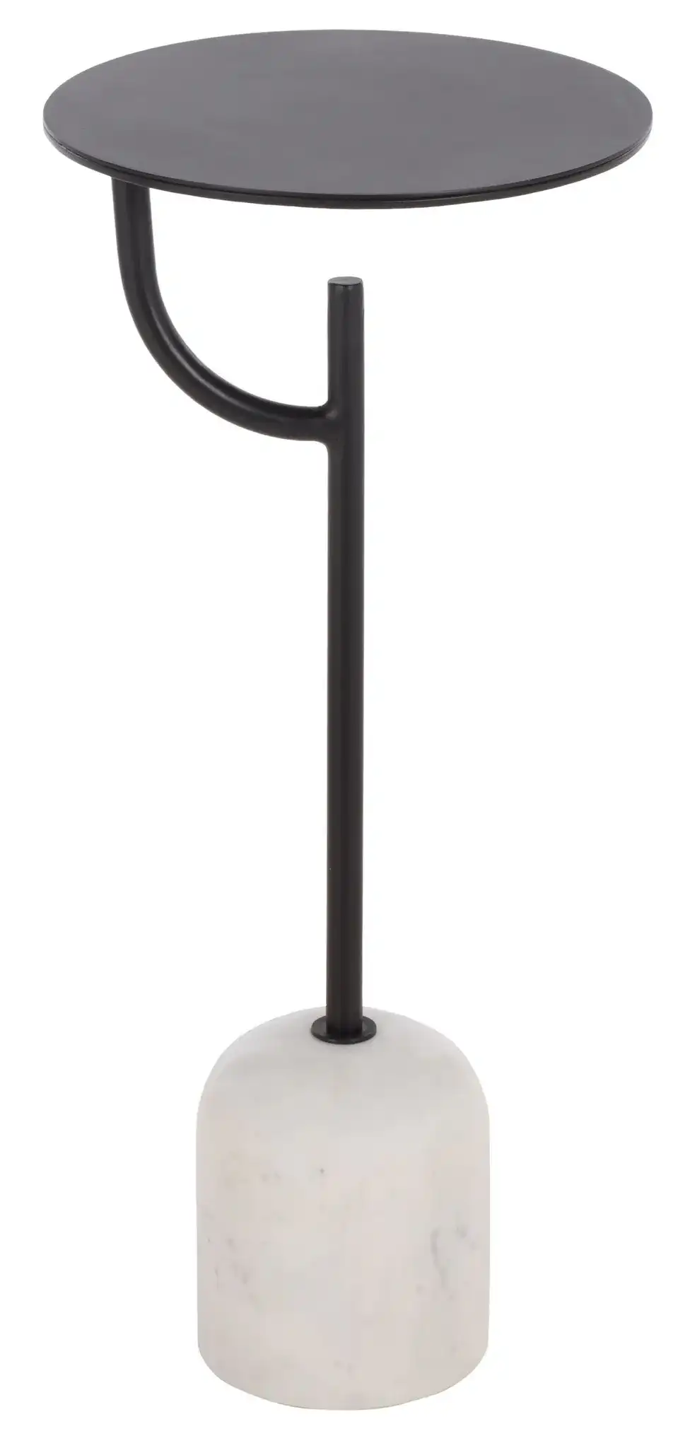 Harlowe Accent Table in Black / White