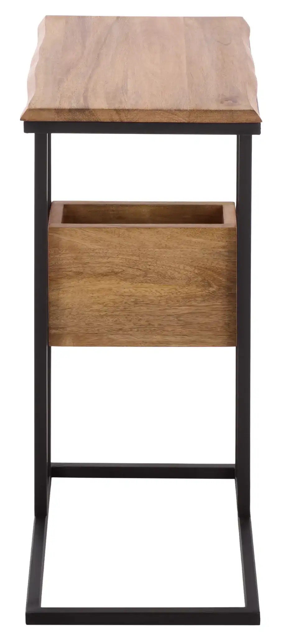 Amirah Accent Table in Natural / Black