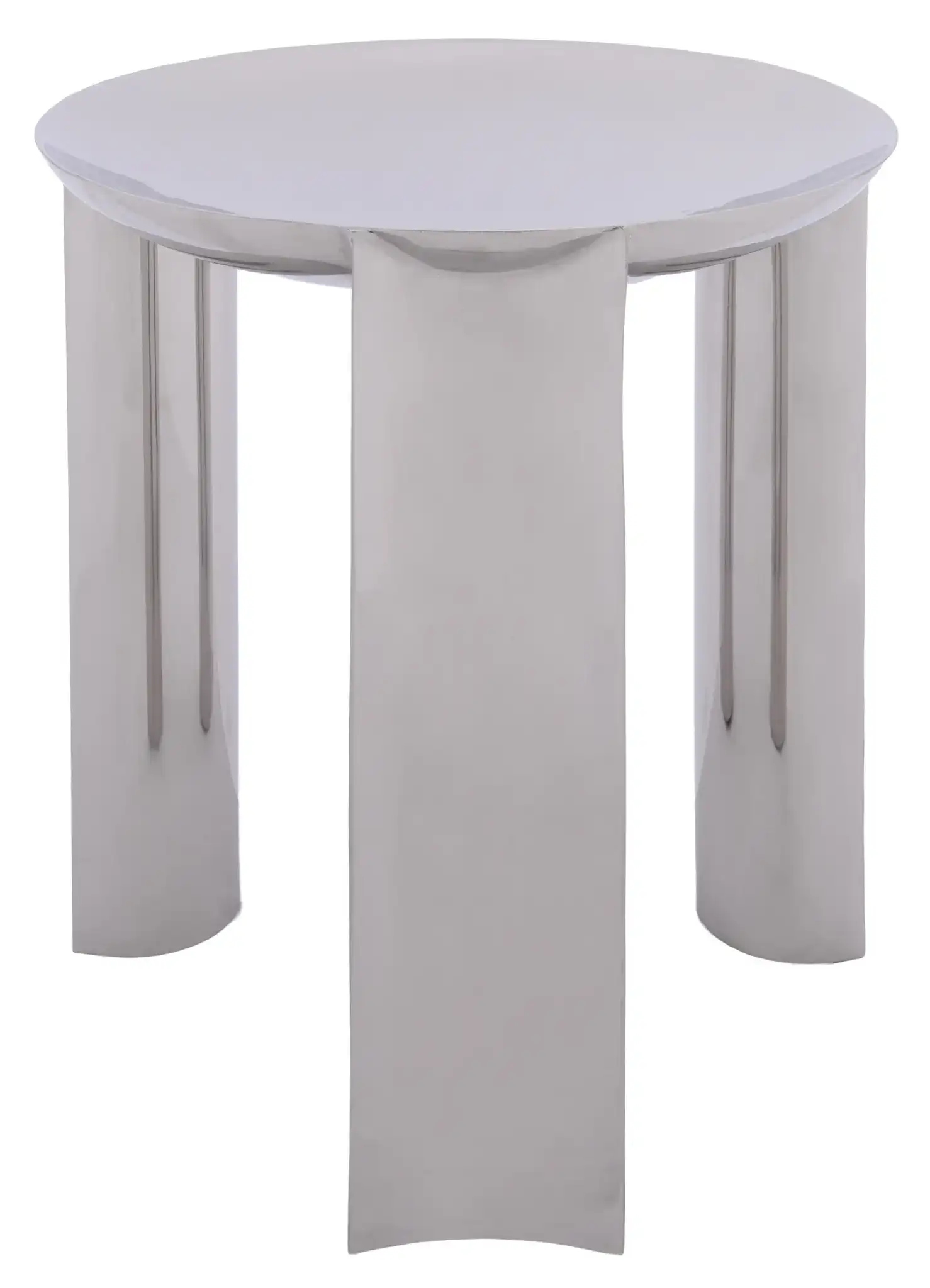Mander Accent Table in Silver