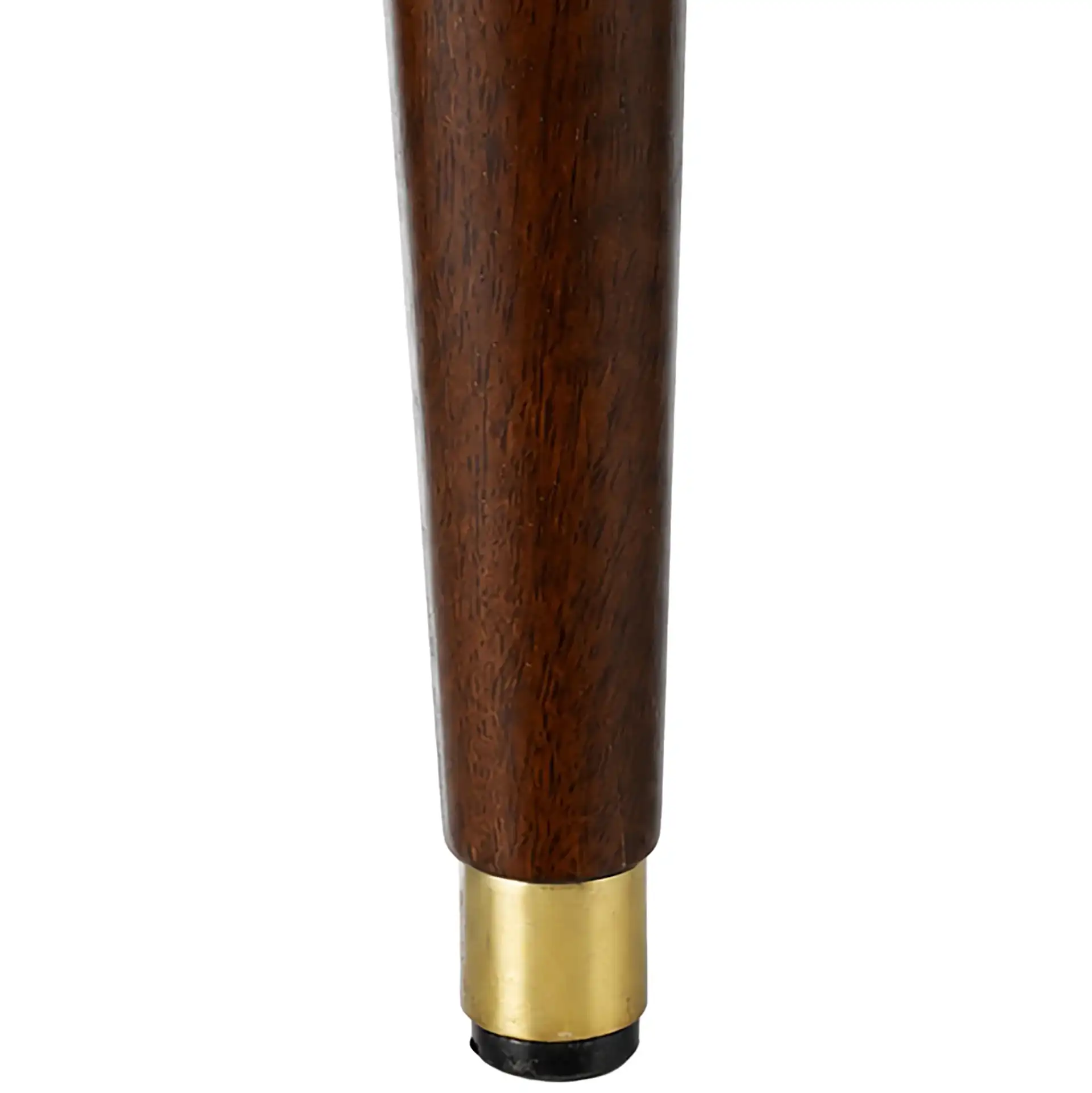 Elnora Accent Table in Walnut / Pink, detail view