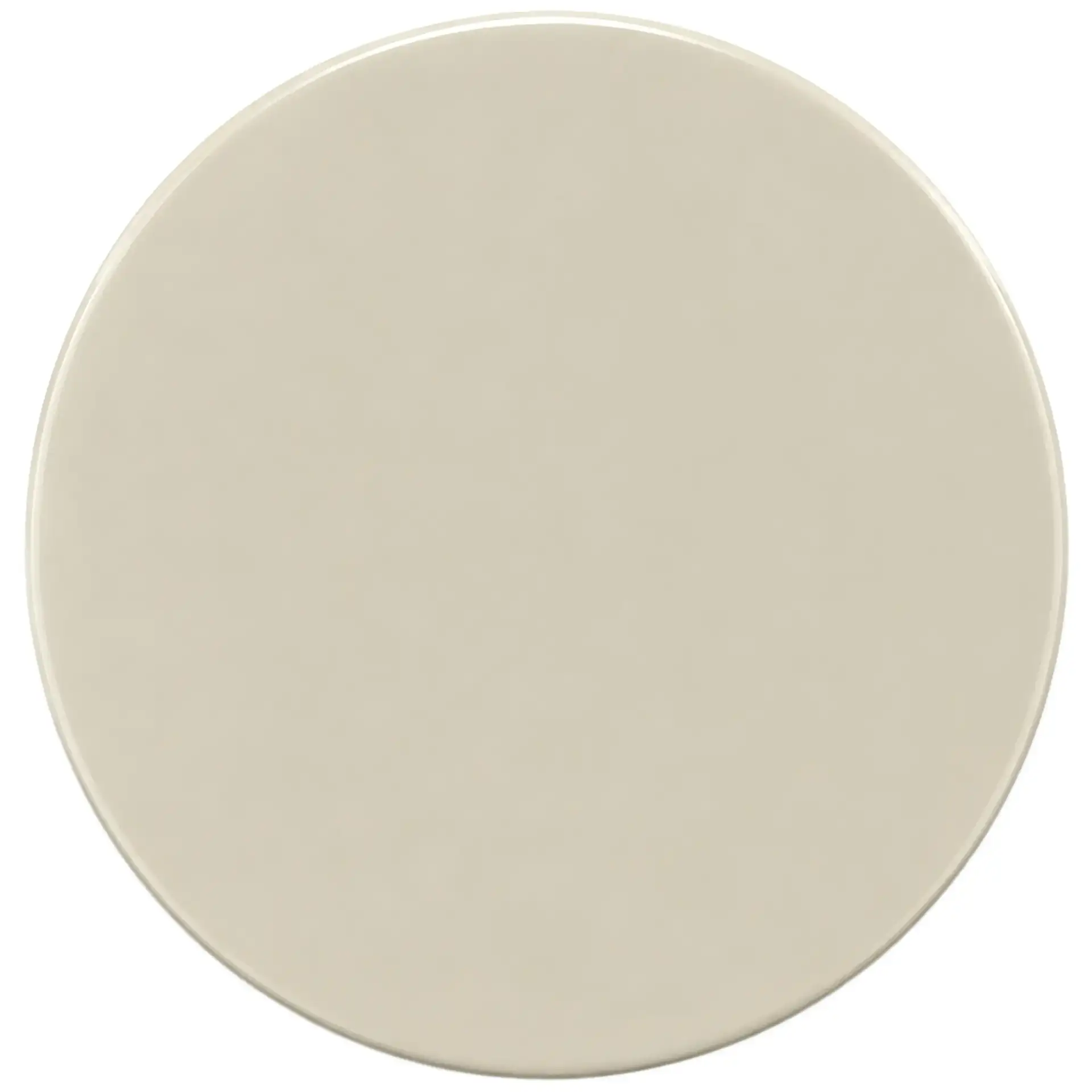 Edlund Accent Table in Creme, detail view