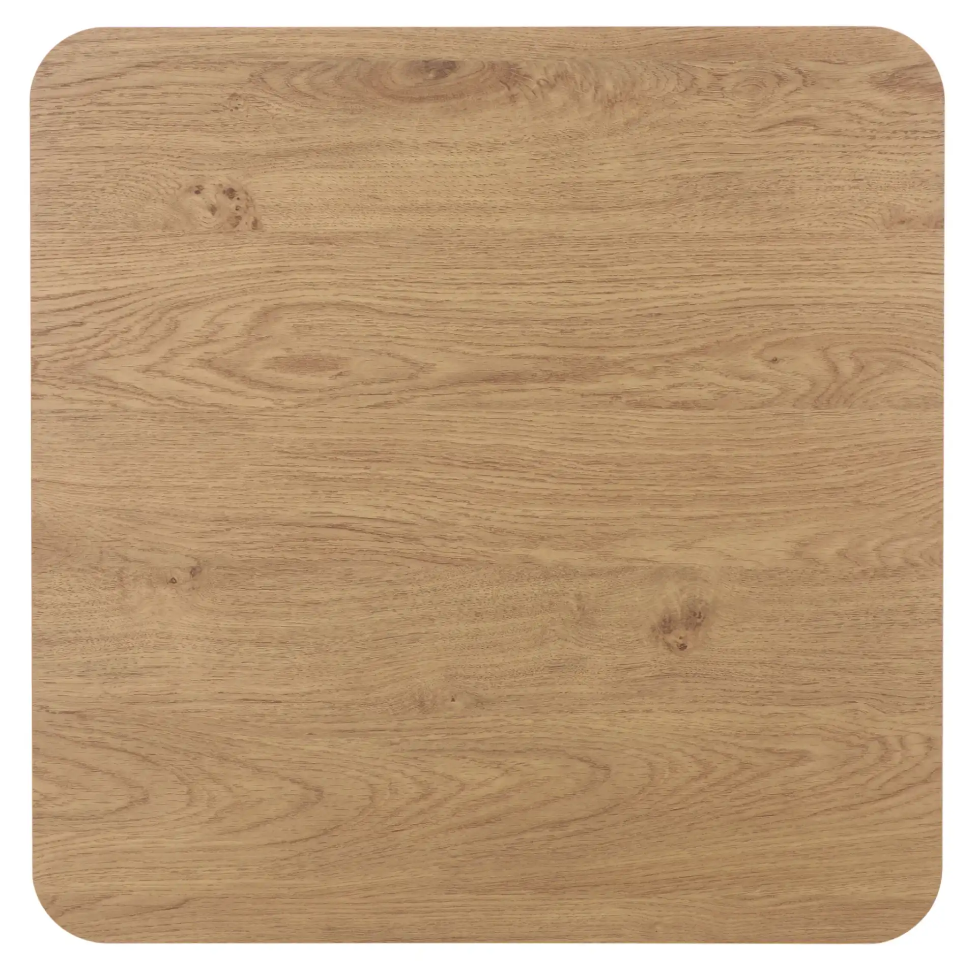 Kiyoshi Accent Table in Oak / Black, detail view