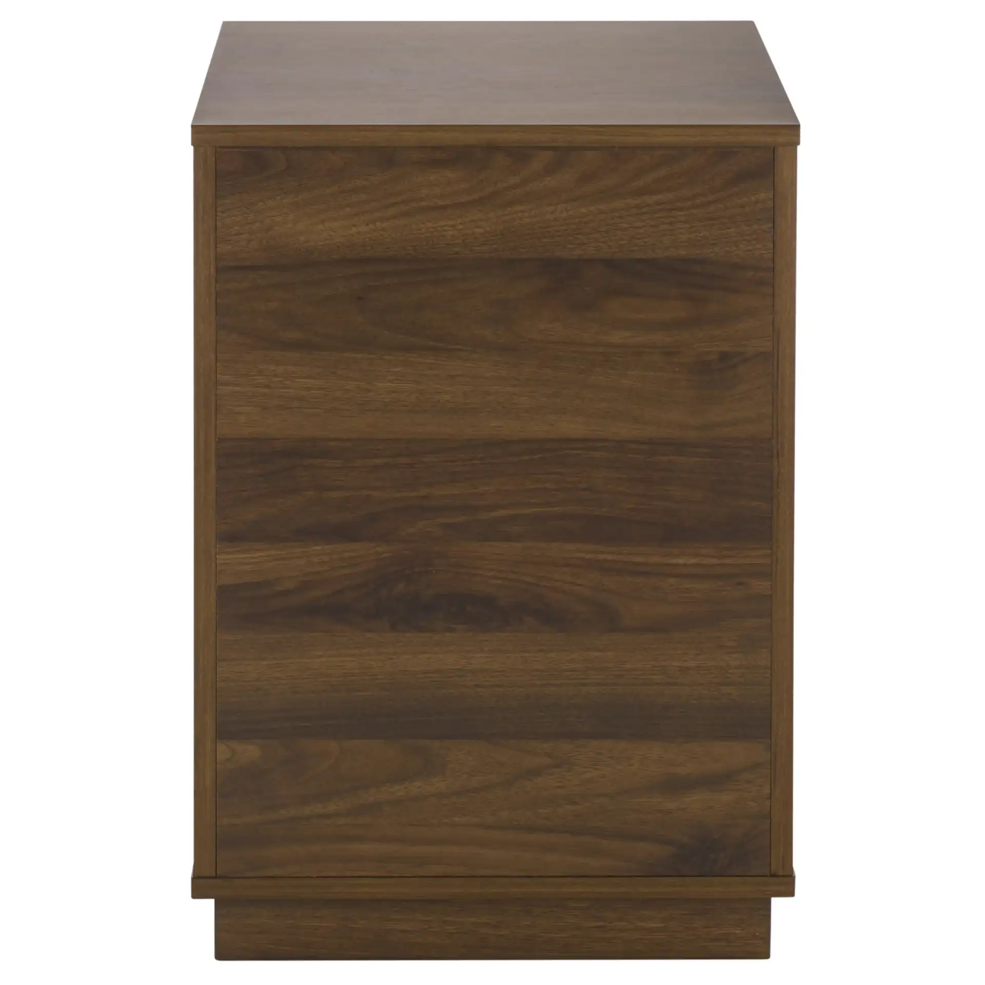 Moroto One-Drawer Accent Table in Walnut, detail view