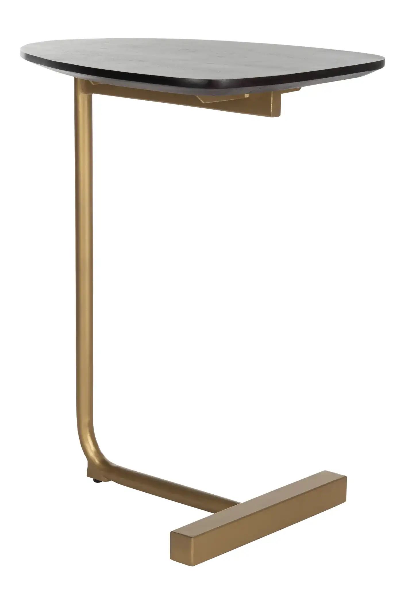 Kaiya C-Table in Black / Gold, detail view