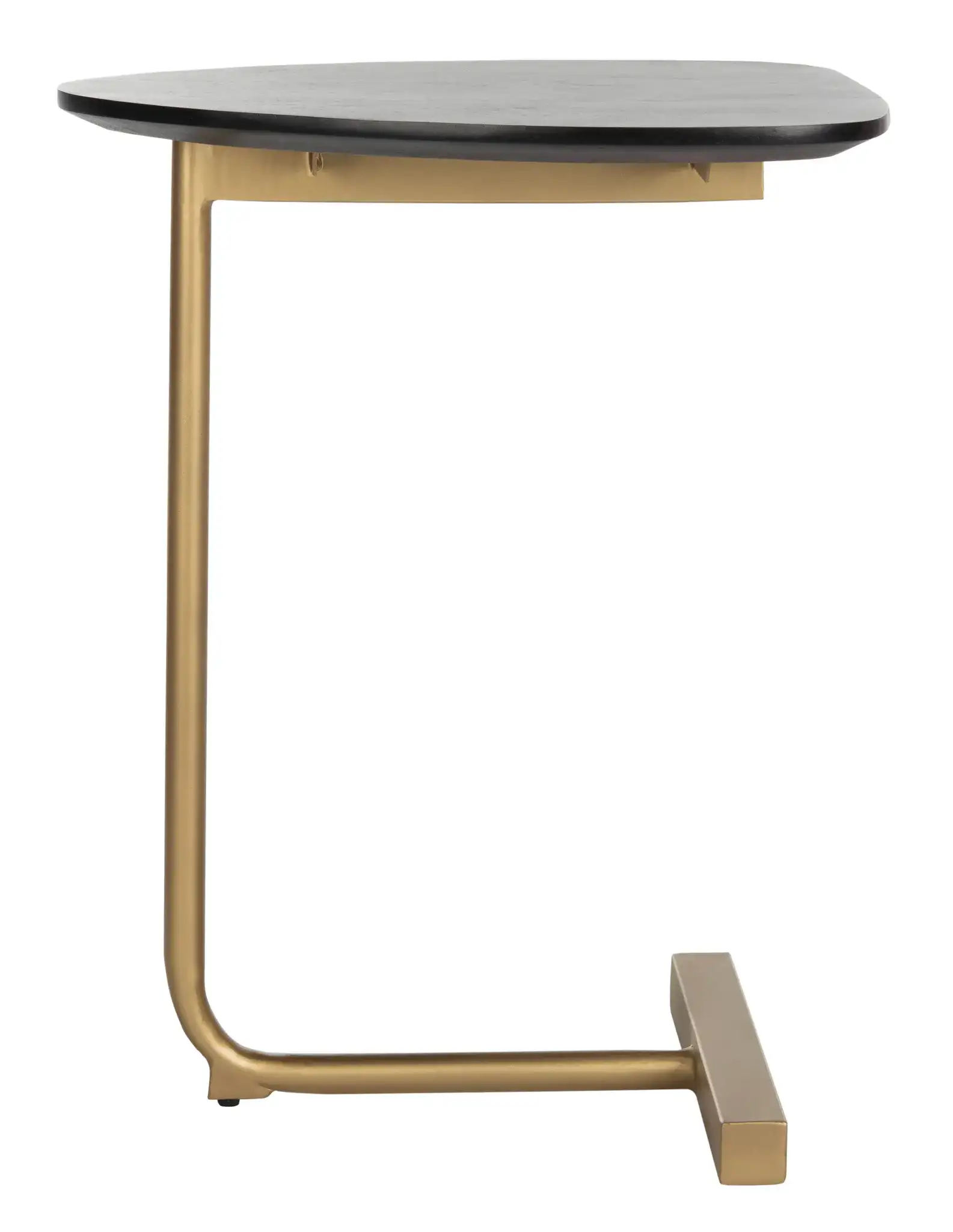 Kaiya C-Table in Black / Gold, detail view