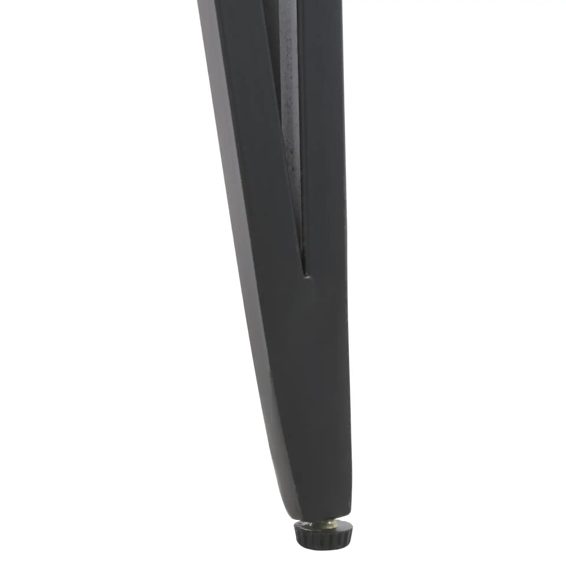 Rolf Marble Side Table in Gray White / Black, detail view