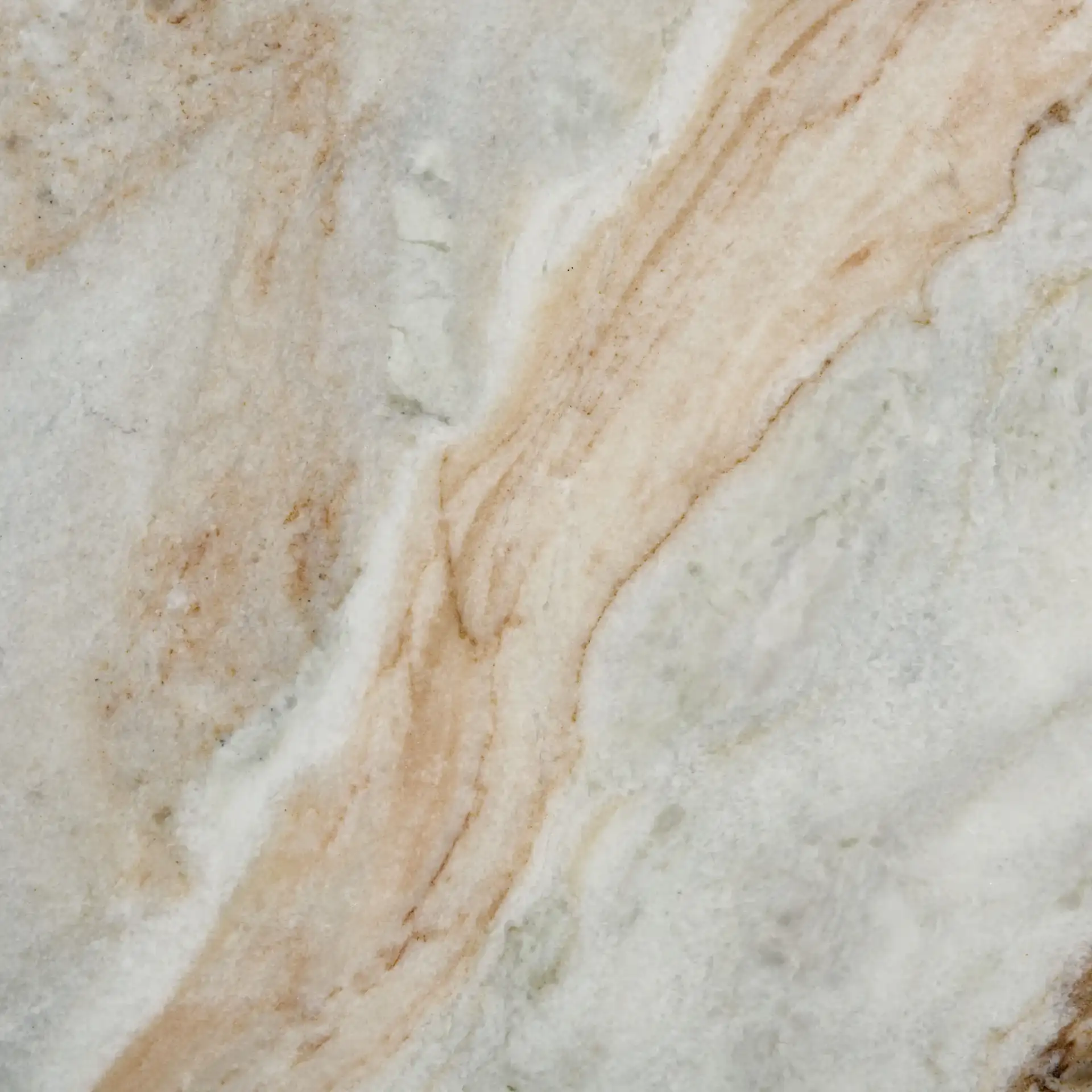 Abriana Marble Side Table in Brown / Gray, detail view