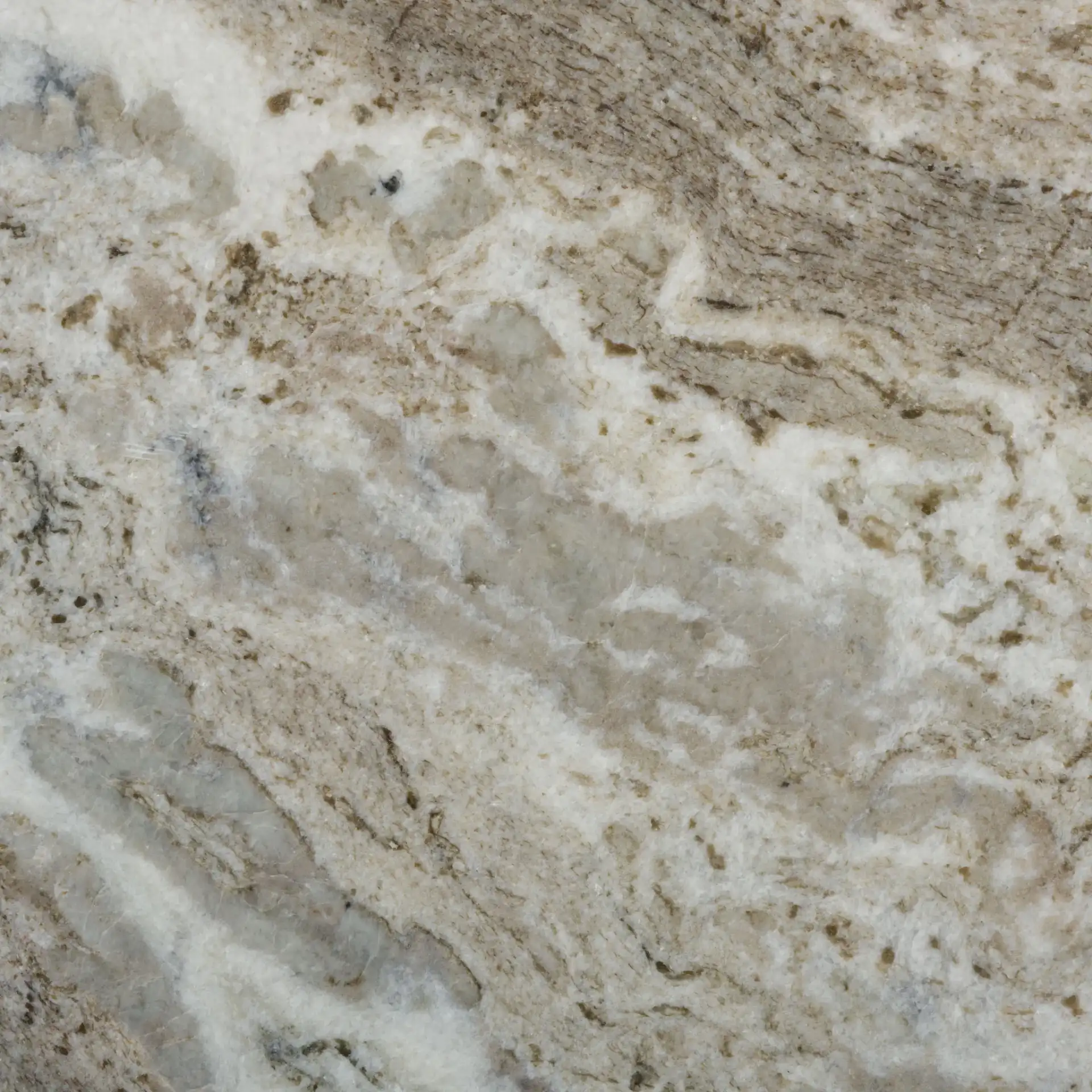 Marasu Marble Side Table in Green Gray / Black, detail view
