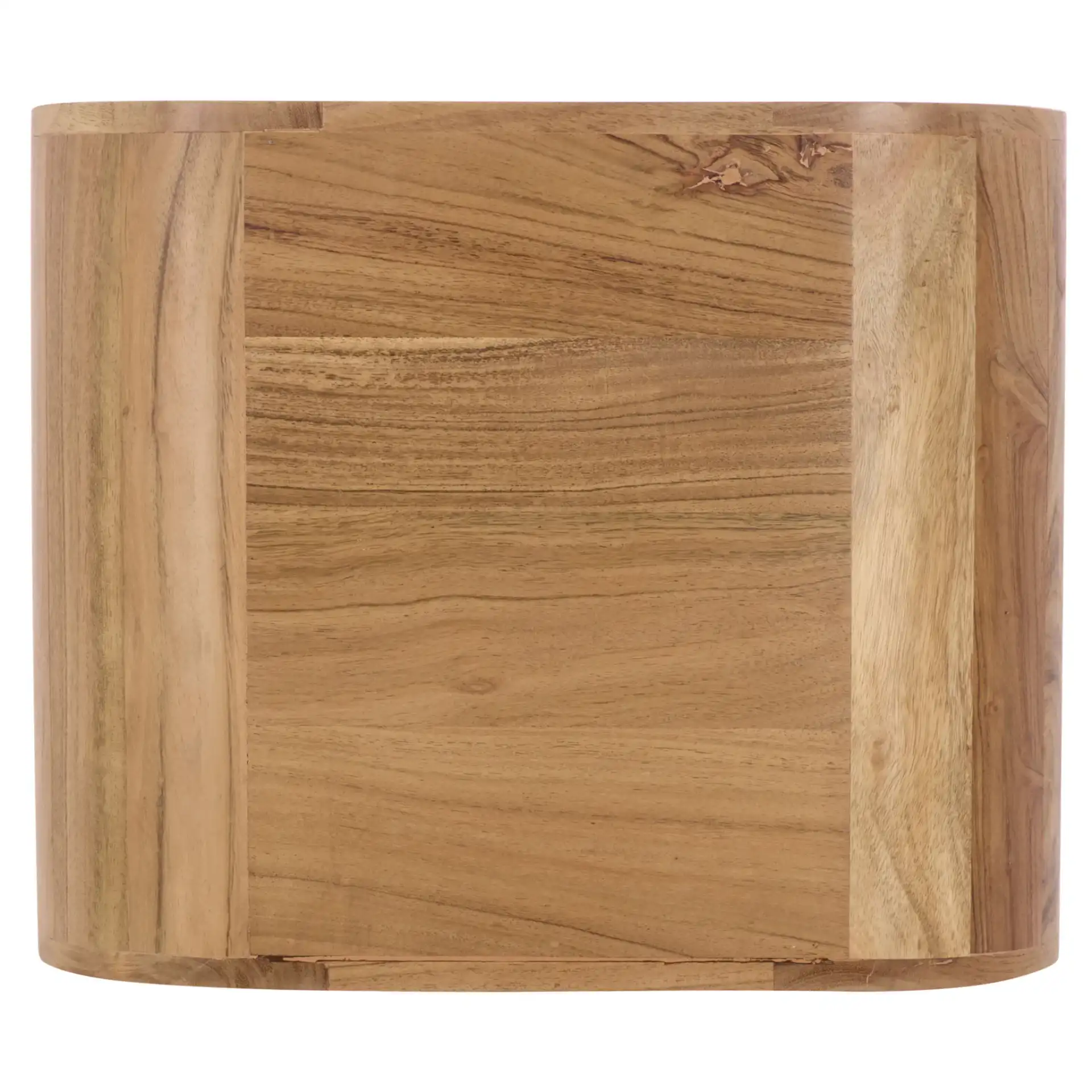 Amaki Side Table in Natural, detail view
